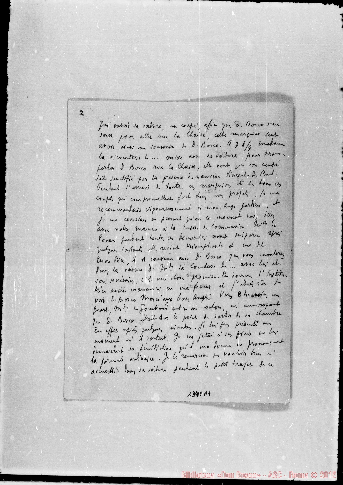 Fotogramma A 4 — Lettera di Mocquereau A sa soeur