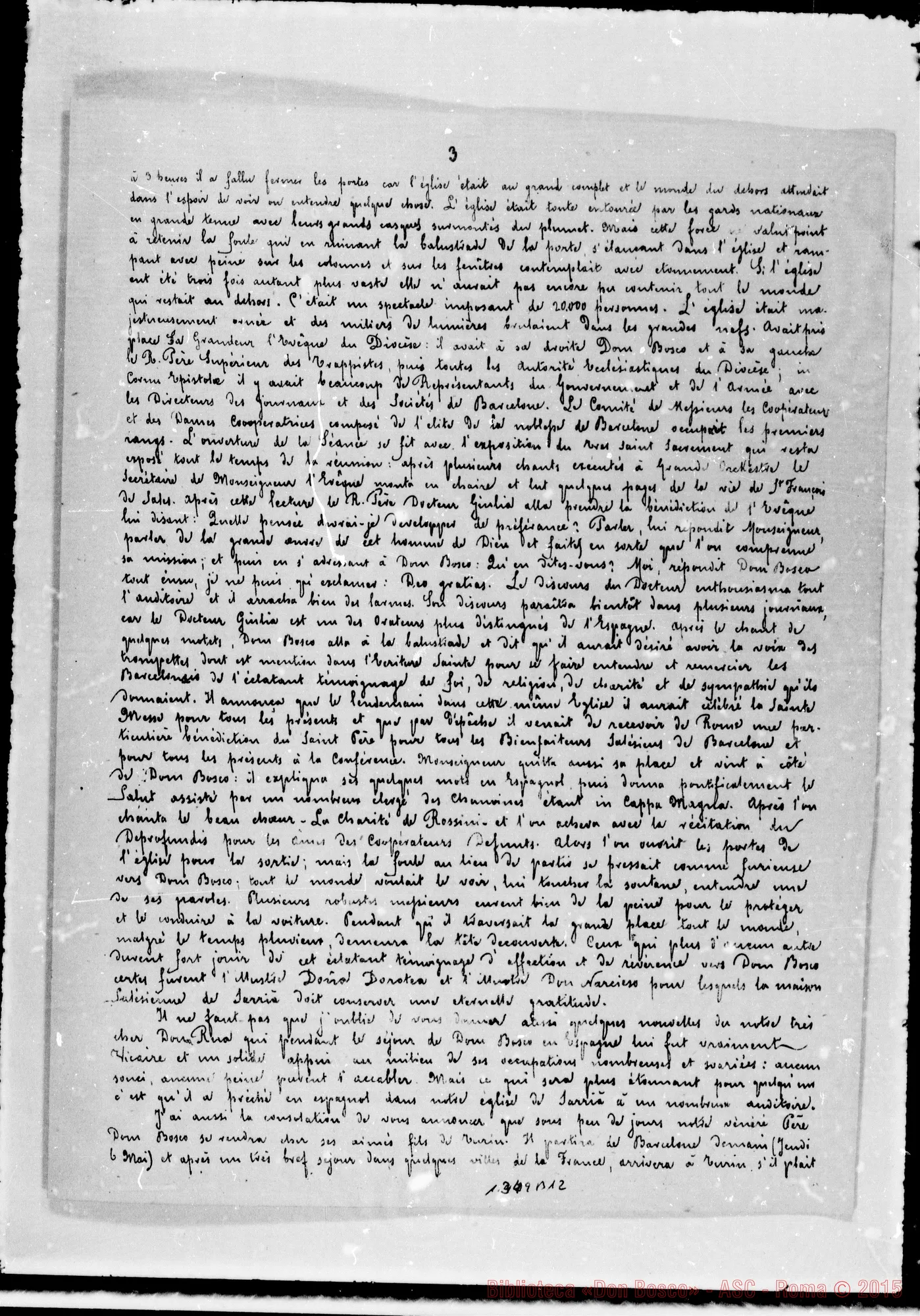 Fotogramma B 12 — Lettere circolari di D. Bologne E D. Durando