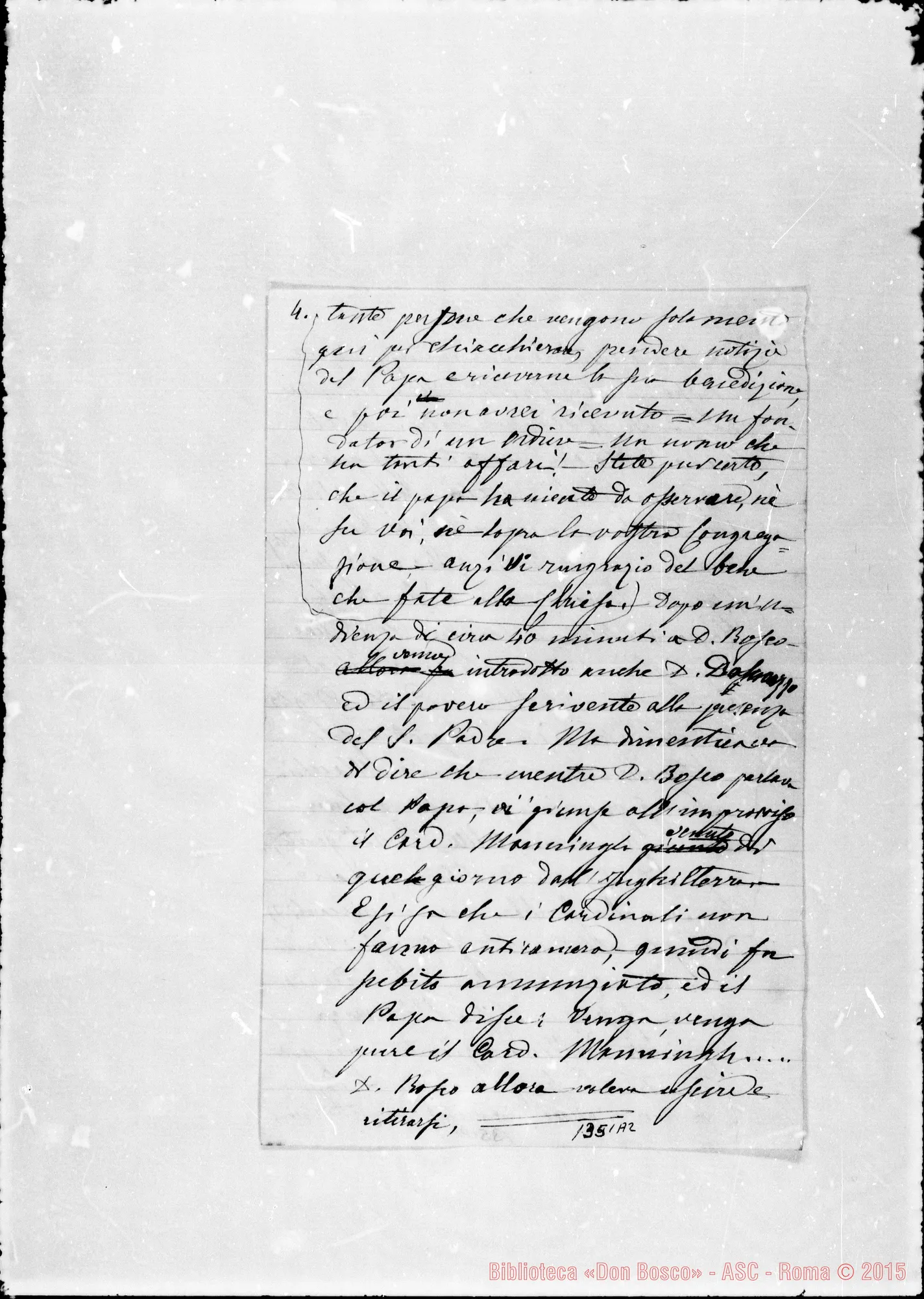 Fotogramma A 2 — 1880: Lettere: Berto-Rua