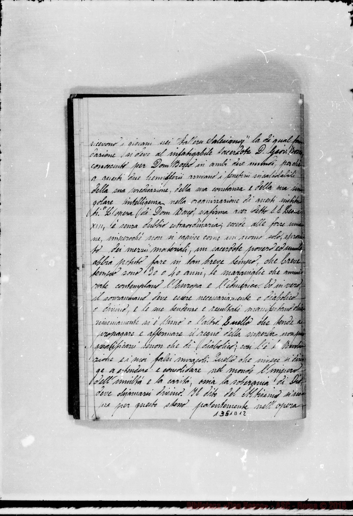 Fotogramma D 12 — SPAGNA: 1886: Copia di ritagli dei giornali sul soggiorno A Barcellona