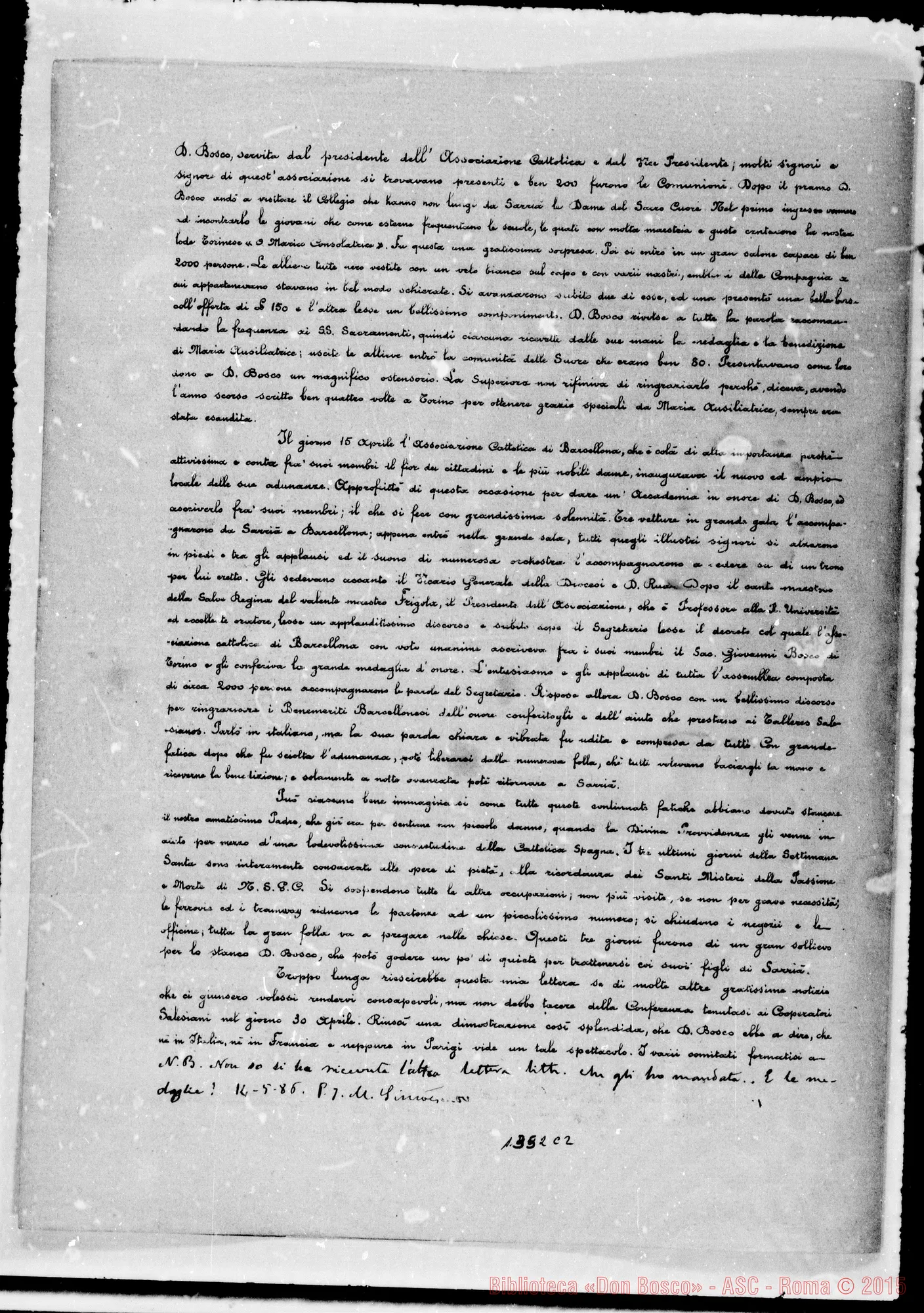 Fotogramma C 2 — Lettere circolari di D. Durando