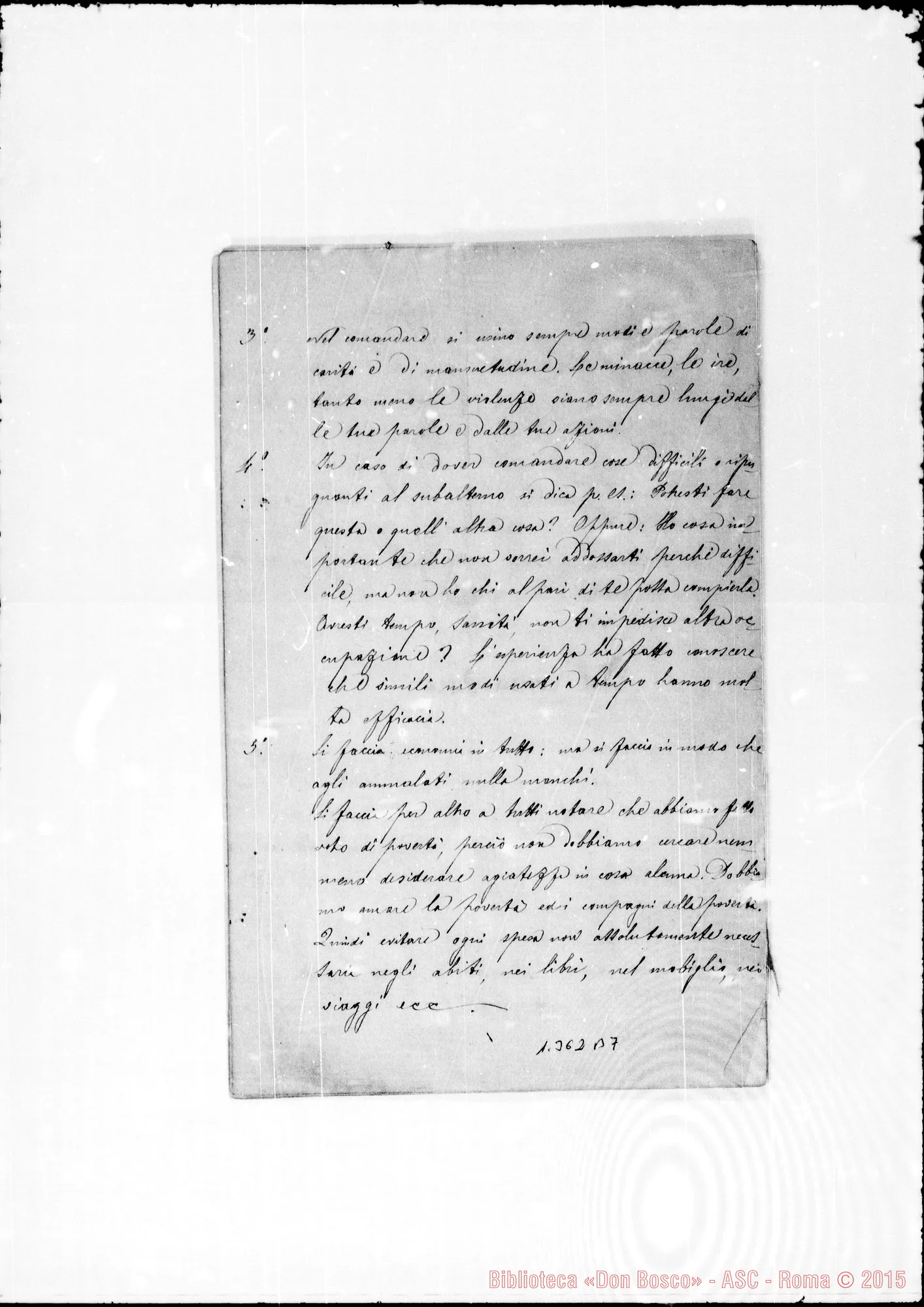 Fotogramma B 7 — Copia pulita dell’anteriore con dedica autogr. A D. Lemoyne. 31-1-1871