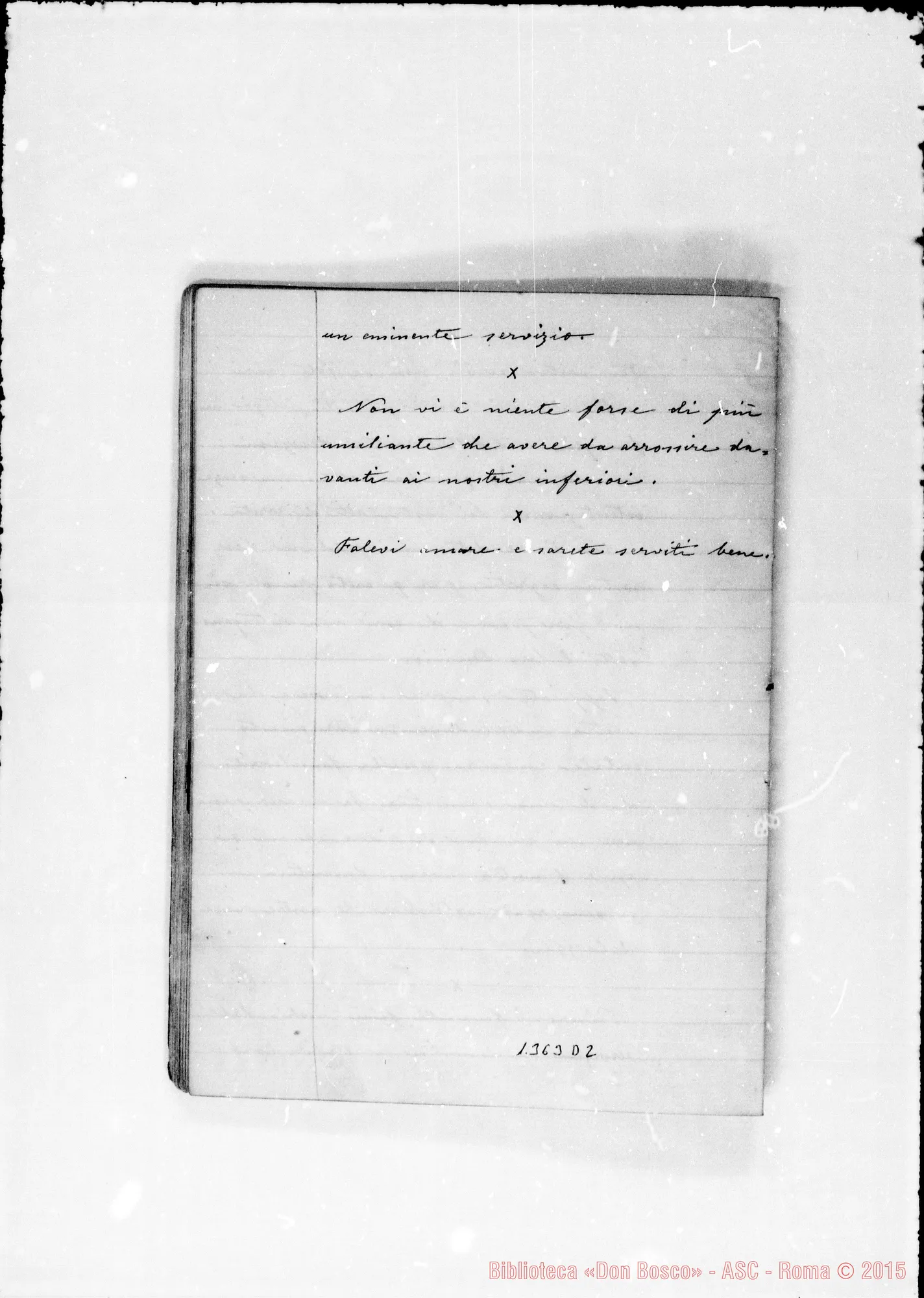 Fotogramma D 2 — Copia della circolare ai Direttori, con correz. Rua
