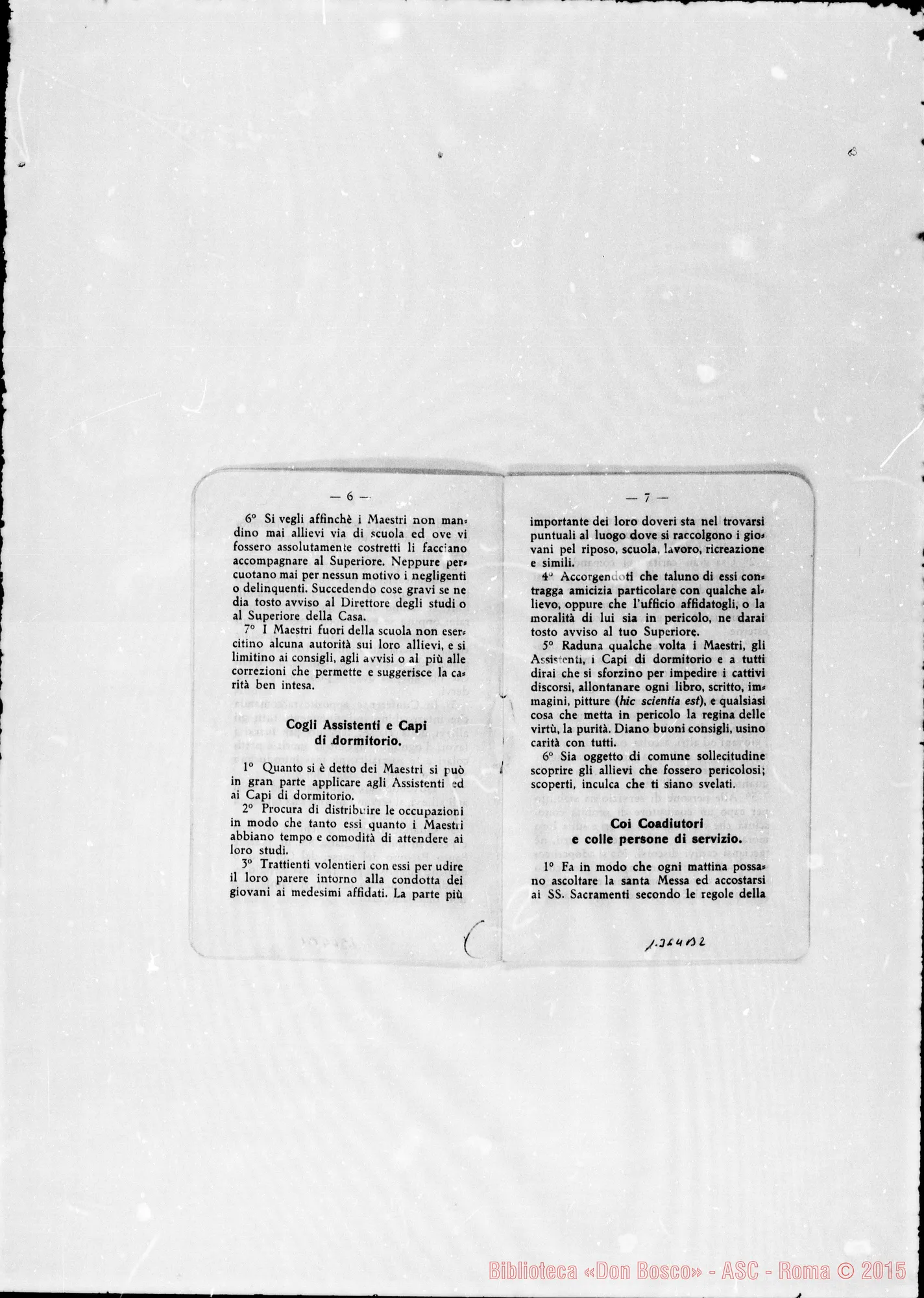 Fotogramma B 2 — La stessa stampata