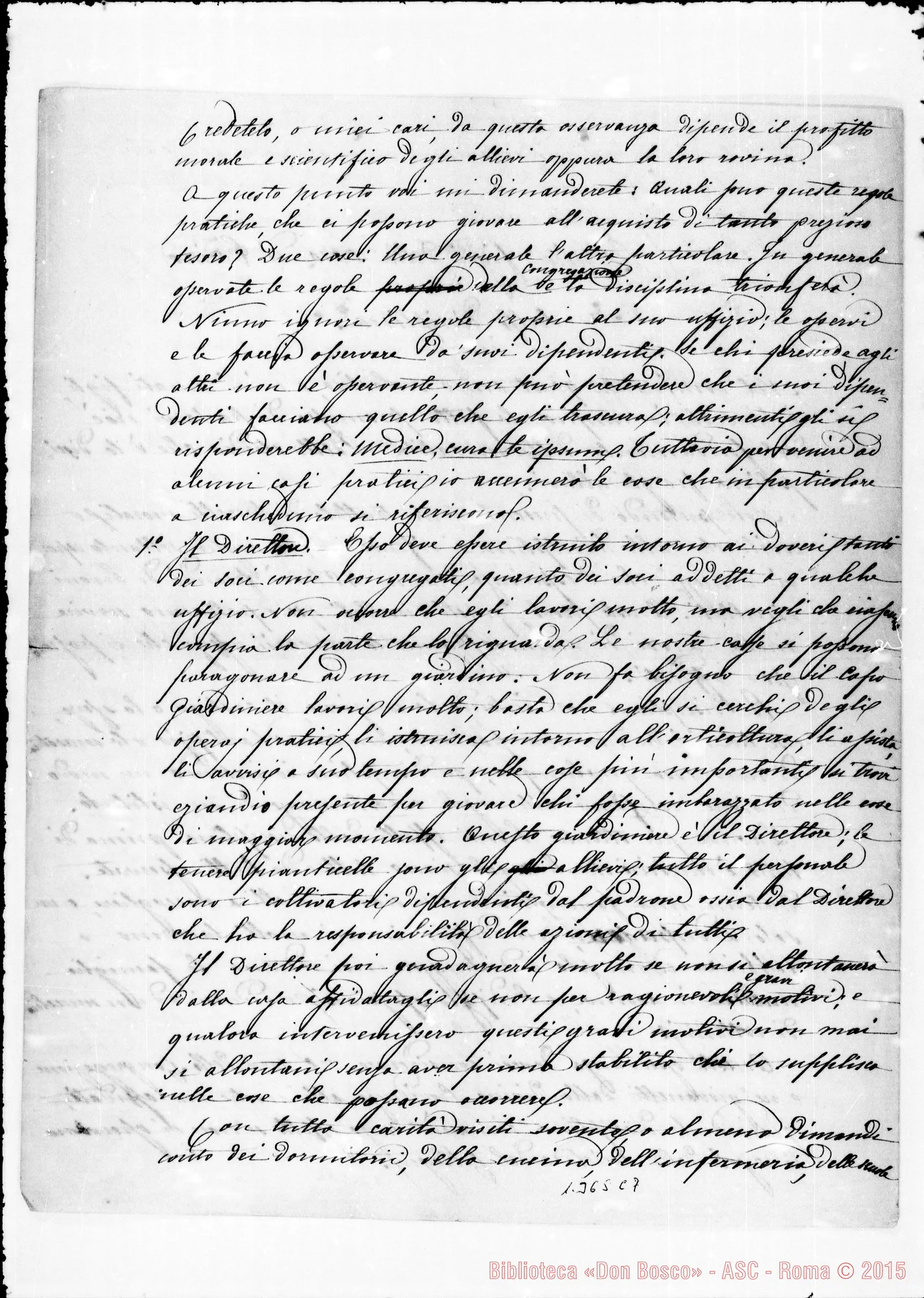 Fotogramma C 7 — Copia pulita per la casa di Torino con firma autogr. Bosco