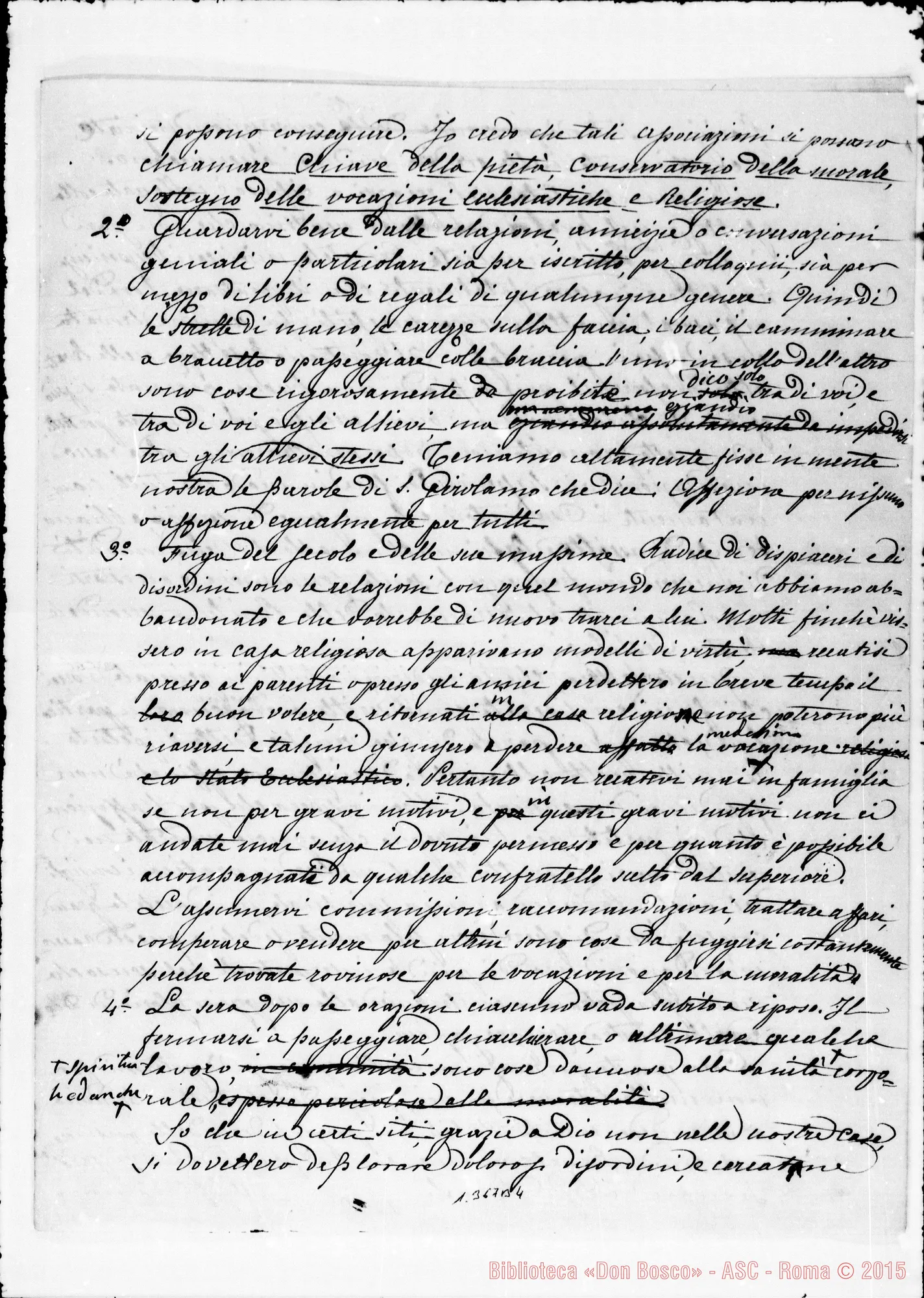 Fotogramma B 4 — Copia con correzioni autogr. Bosco