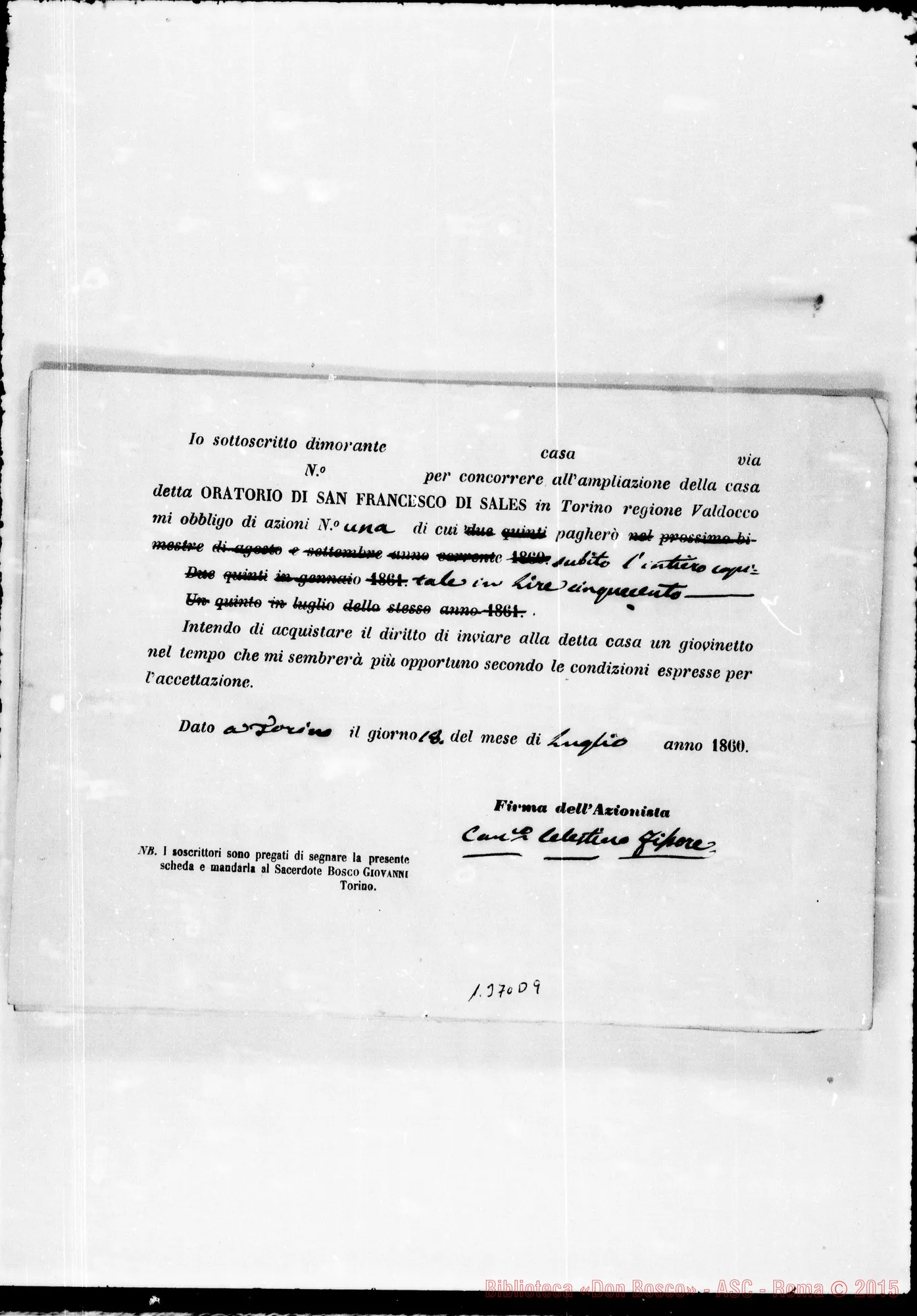 Fotogramma D 9 — Schede azionisti…