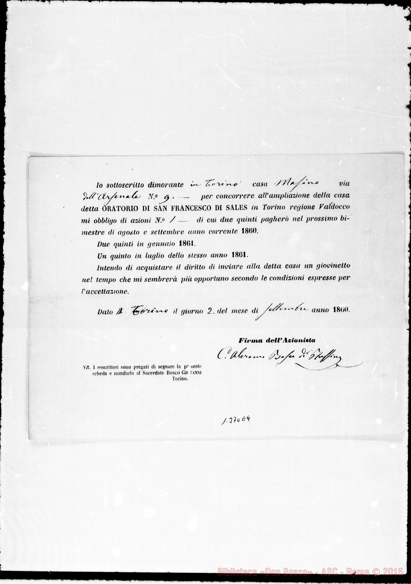 Fotogramma E 4 — Schede azionisti…
