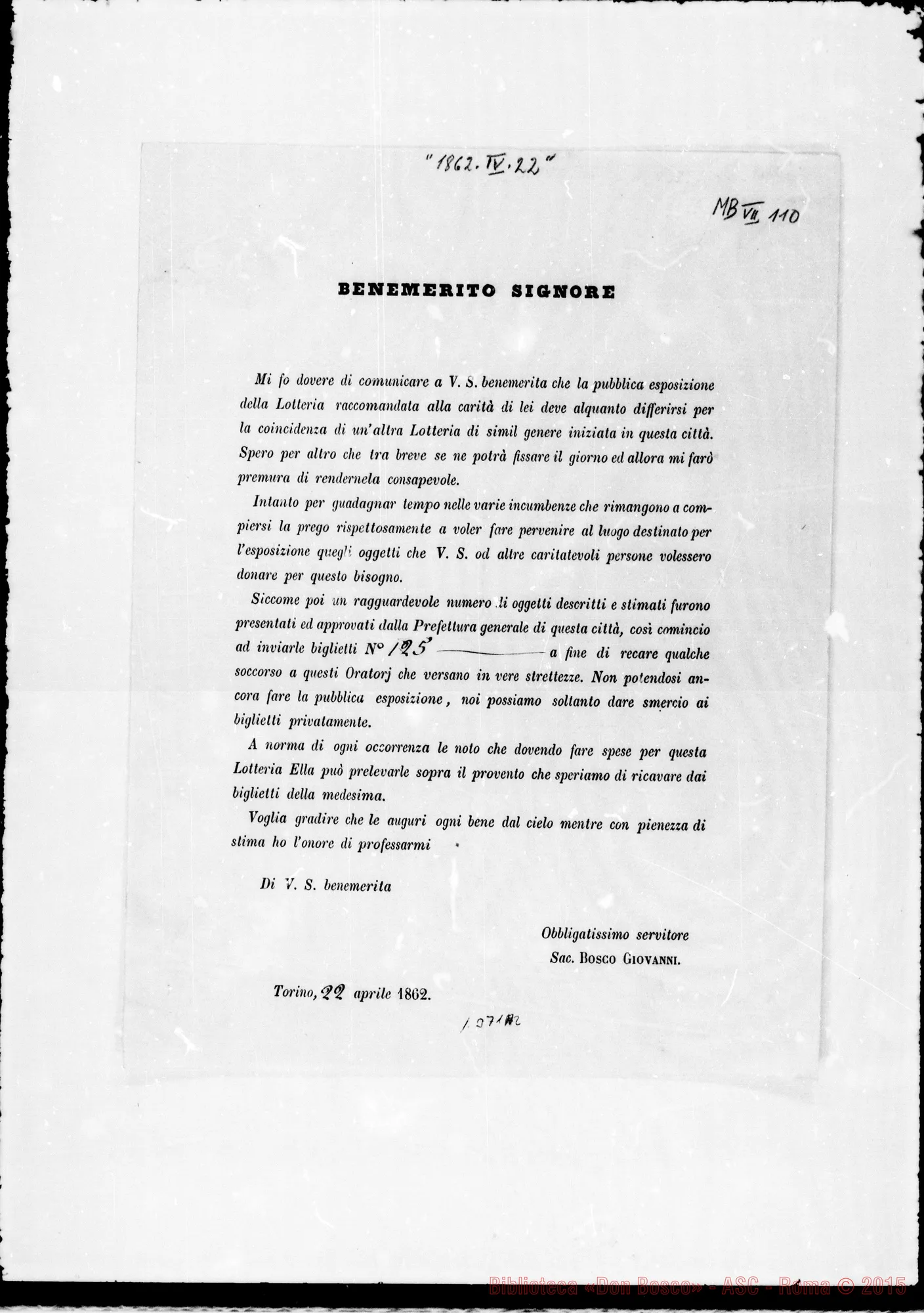Fotogramma A 2 — «Mi fo dovere…» Stampato