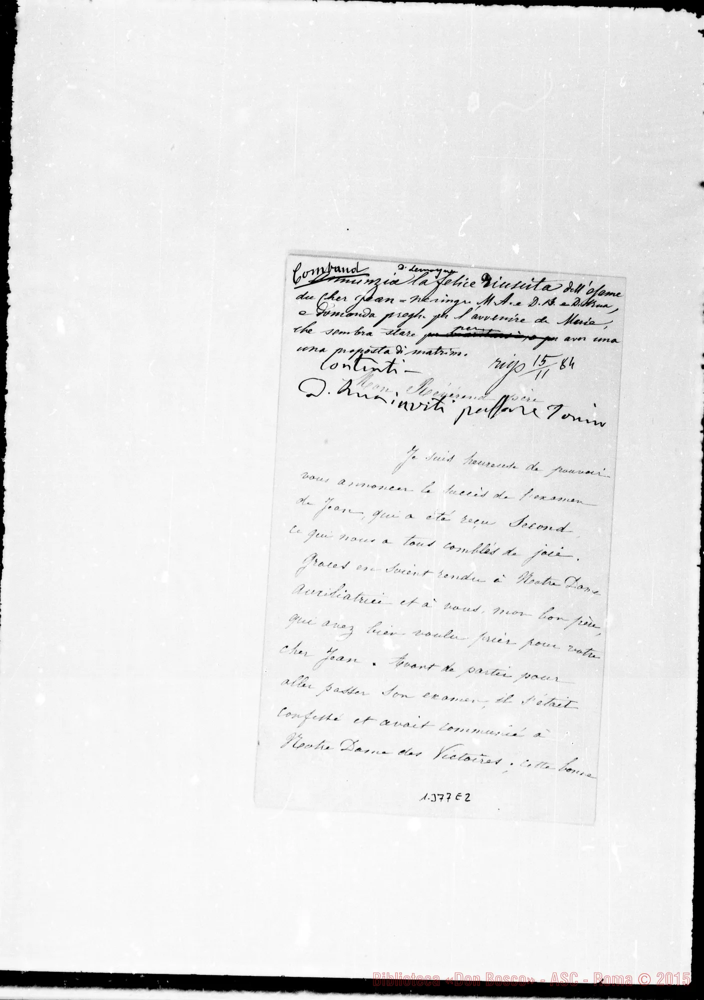 Fotogramma E 2 — Combaud A.