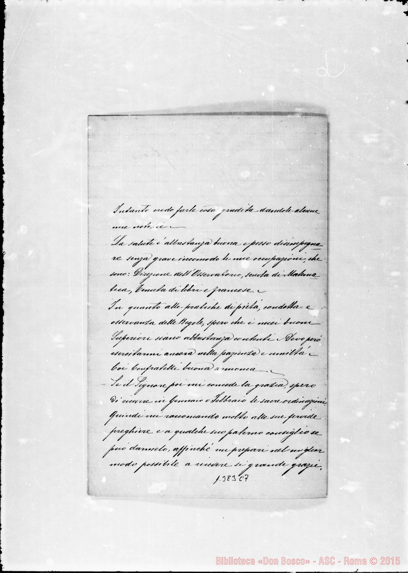 Fotogramma C 7 — Albanello Domenico