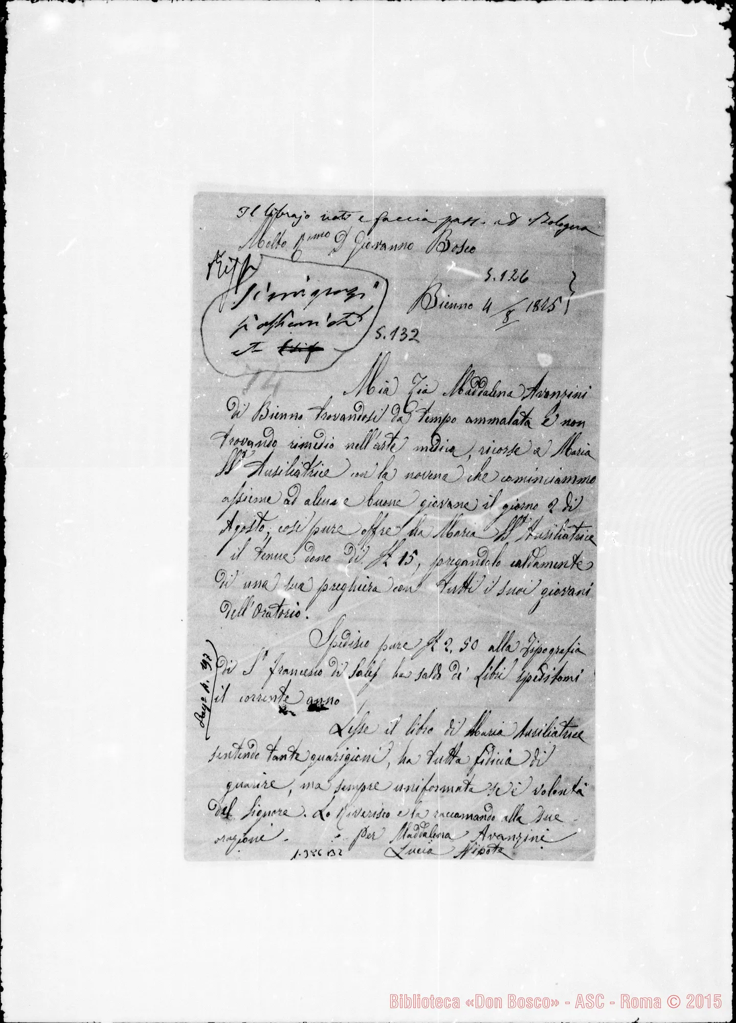 Fotogramma B 2 — Avanzini Maddalena Lucia