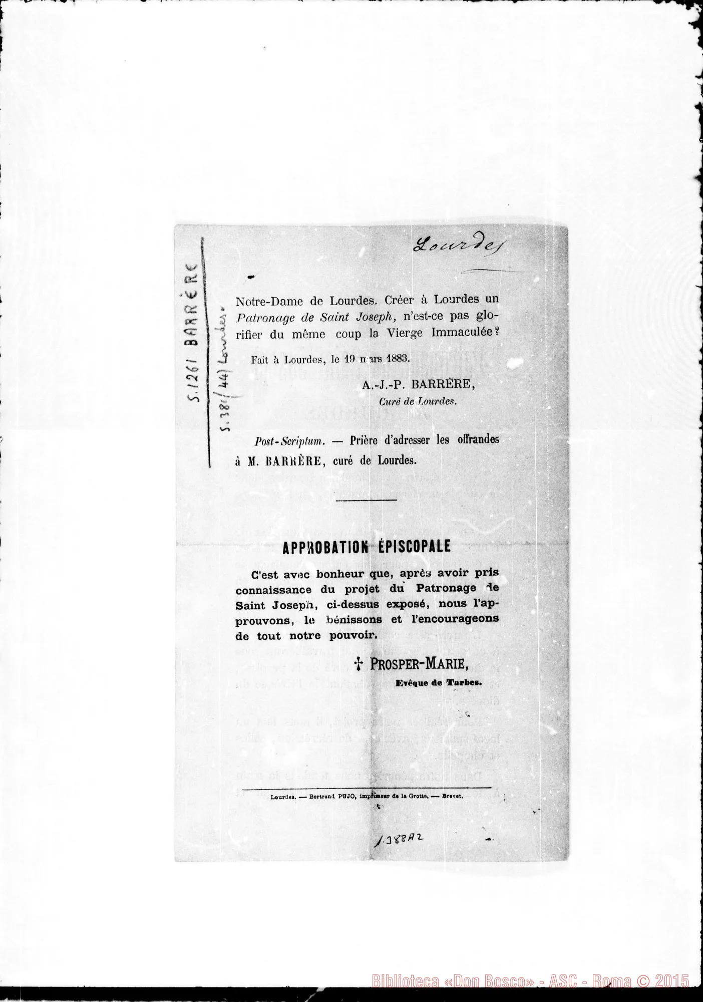 Fotogramma A 2 — Barrère A.