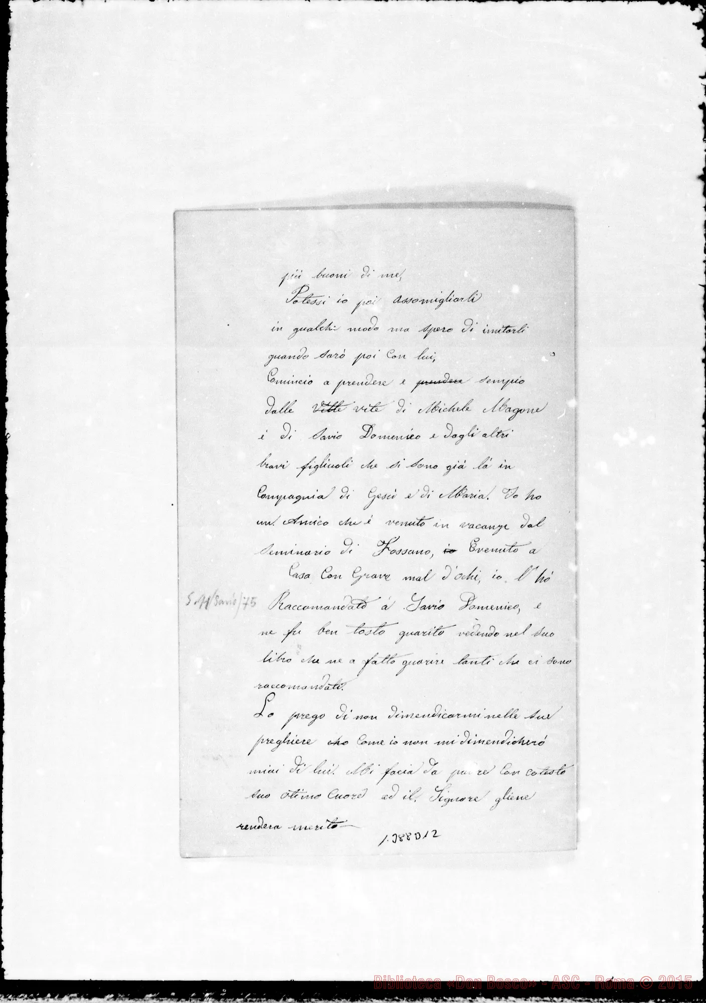 Fotogramma D 12 — Belmonte Stefano