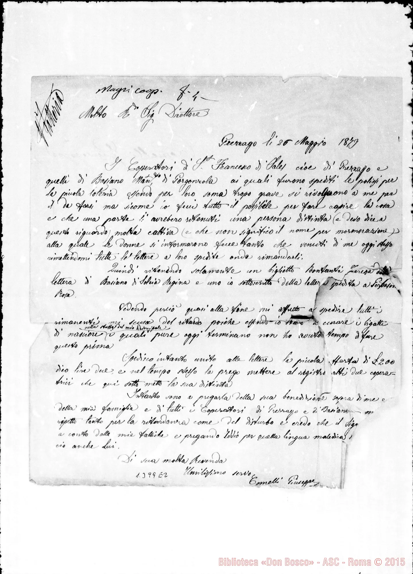 Fotogramma E 2 — Comelli Giuseppe