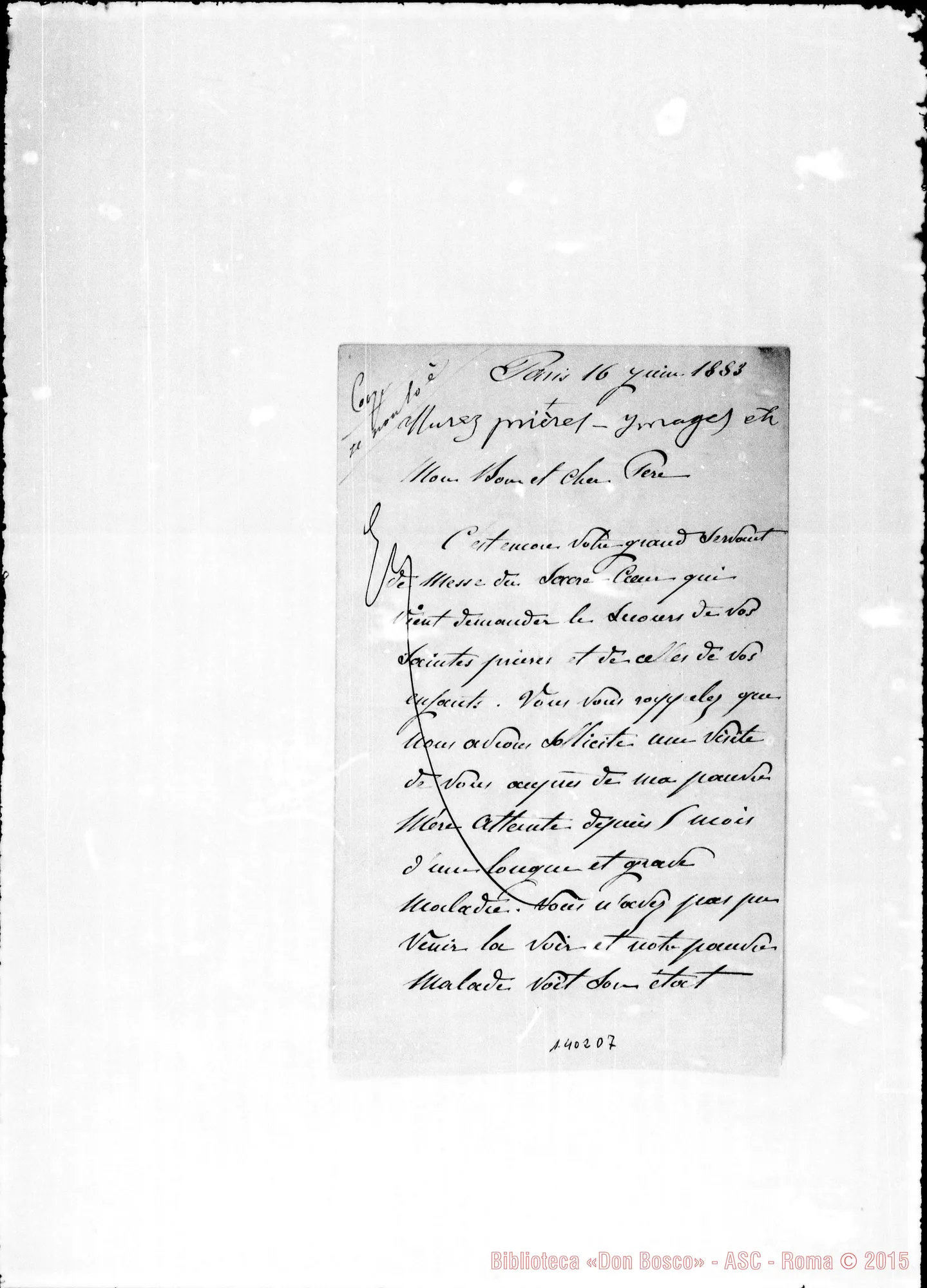 Fotogramma D 7 — De la Baume A. Cte.