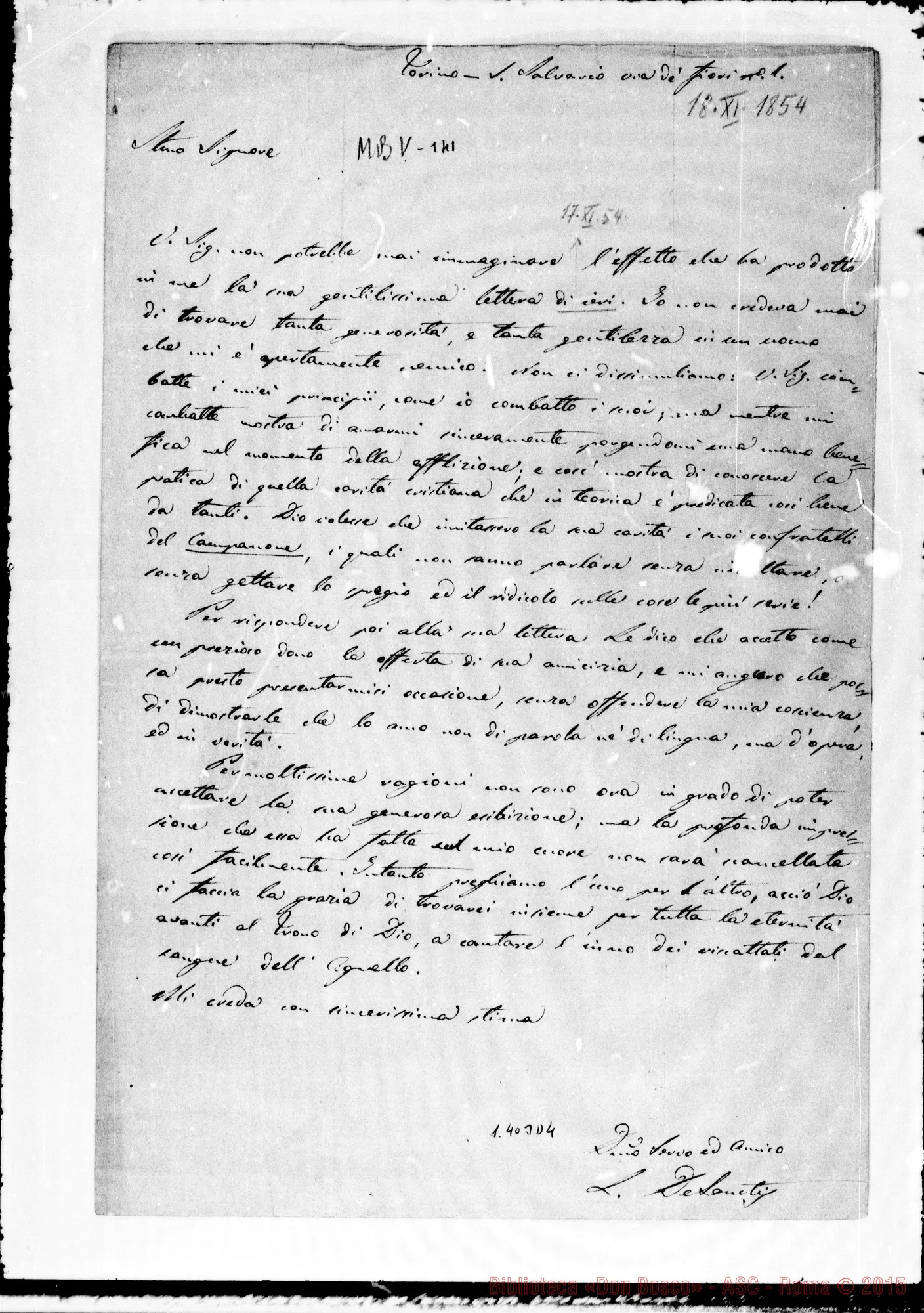 Fotogramma D 4 — De Sanctis L.