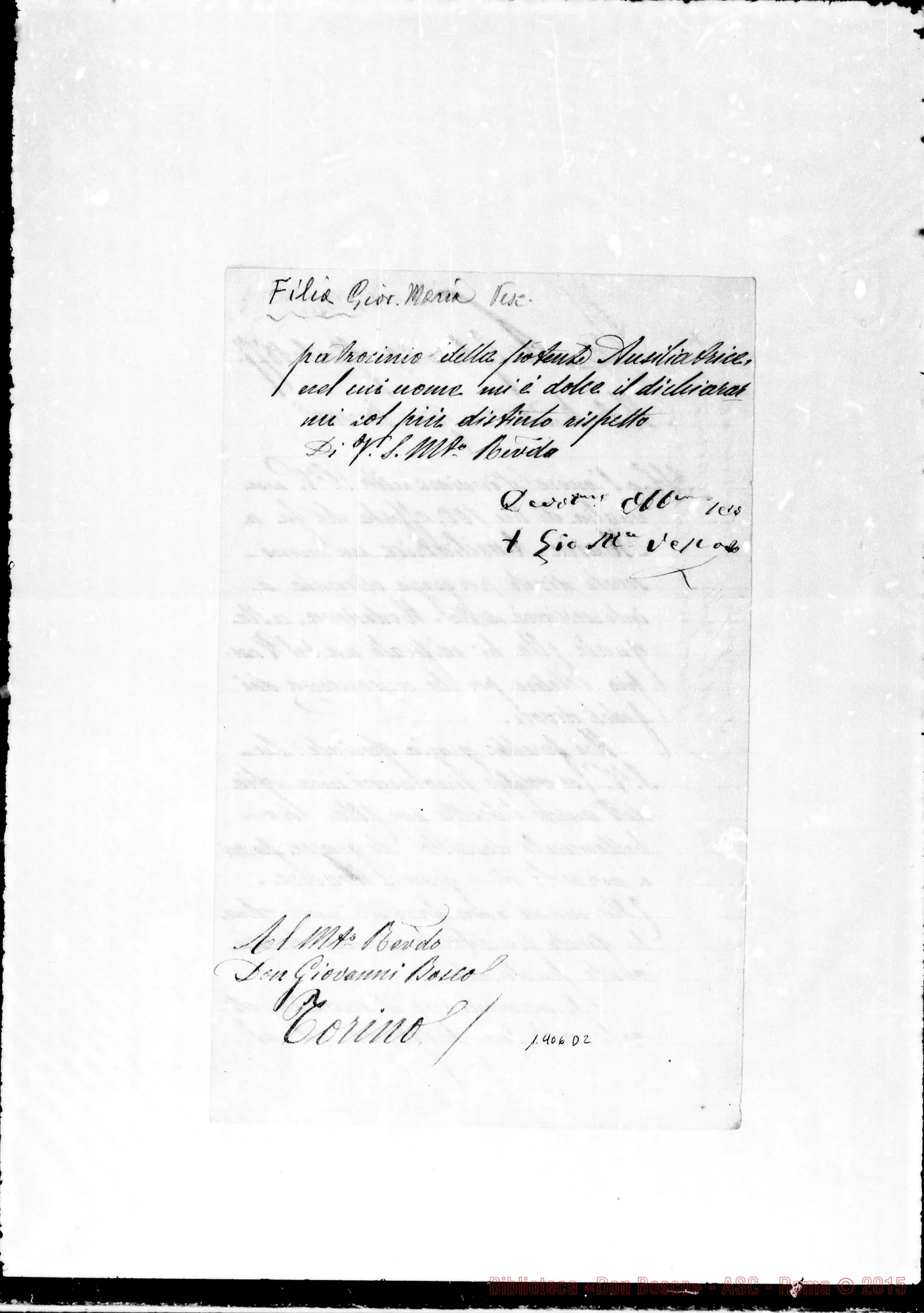 Fotogramma D 2 — Filia Giovanni Maria