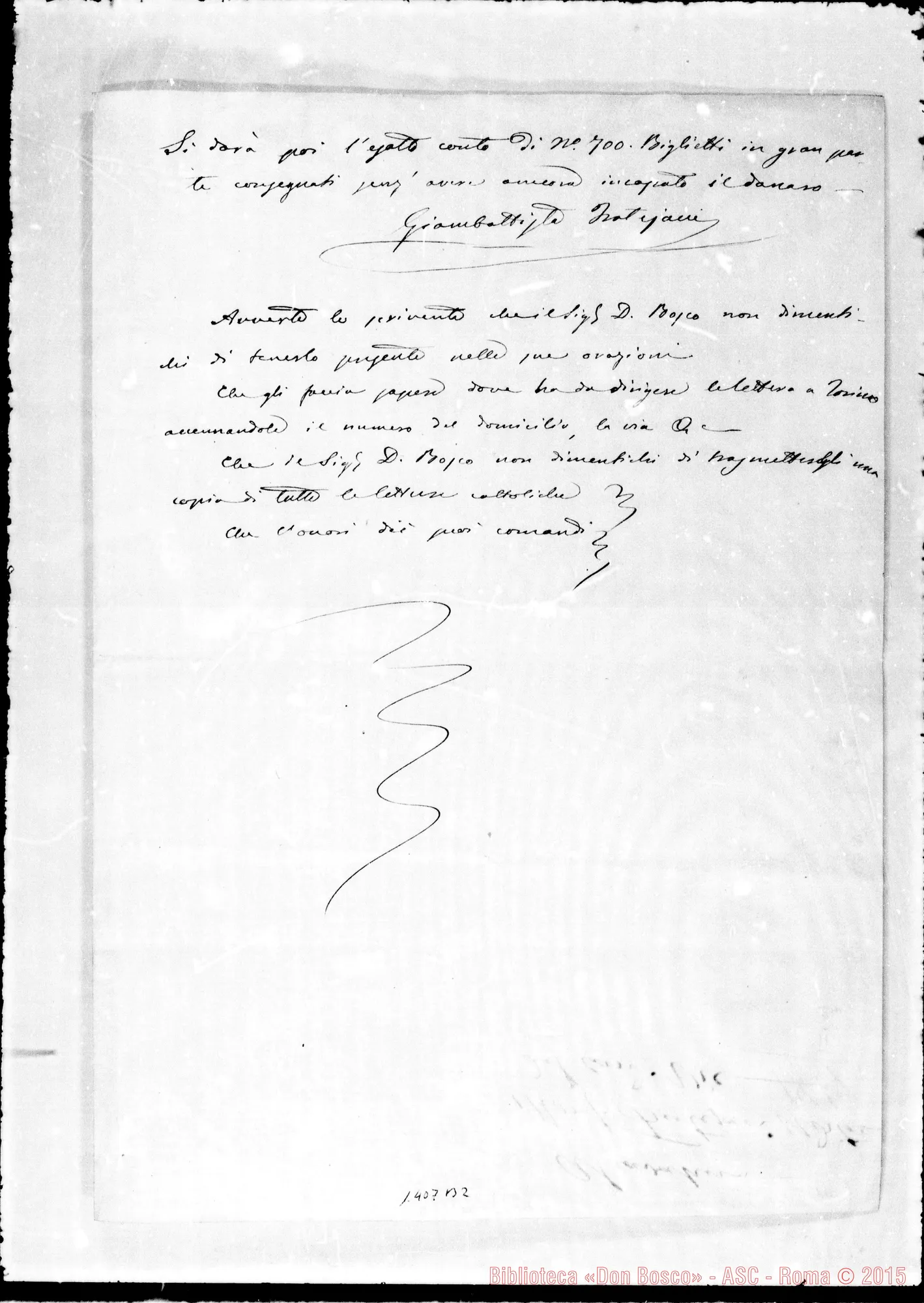 Fotogramma B 2 — Fratejacci Giambattista