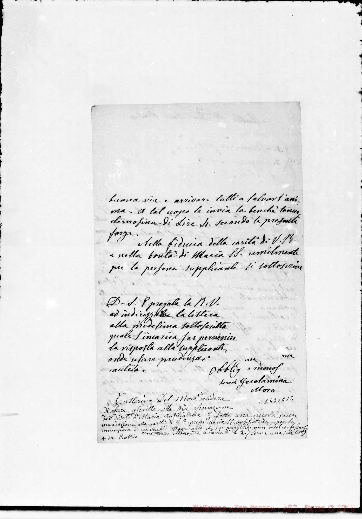 Fotogramma C 12 — Moro Gerolamina