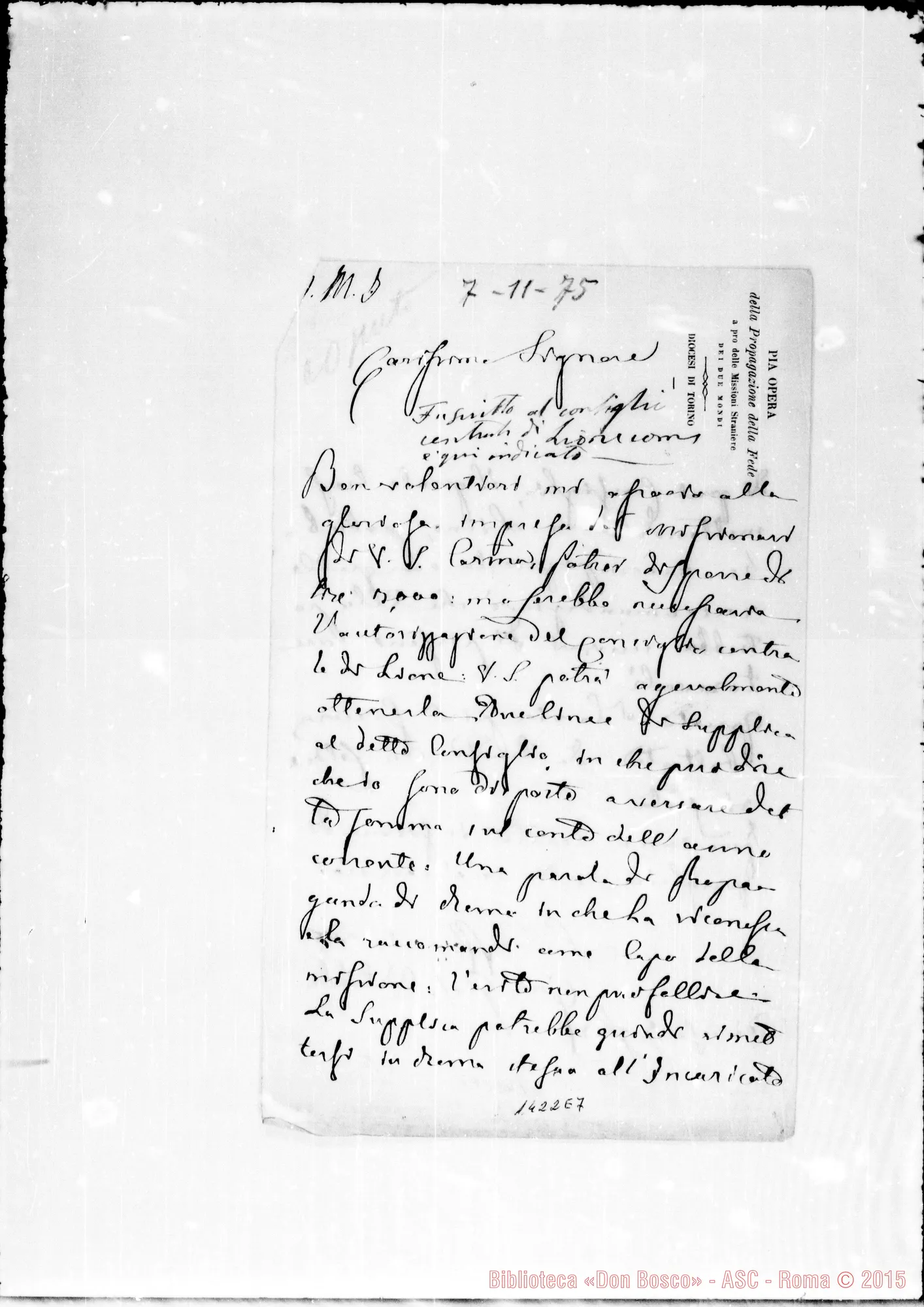 Fotogramma E 7 — Ortalda Giuseppe