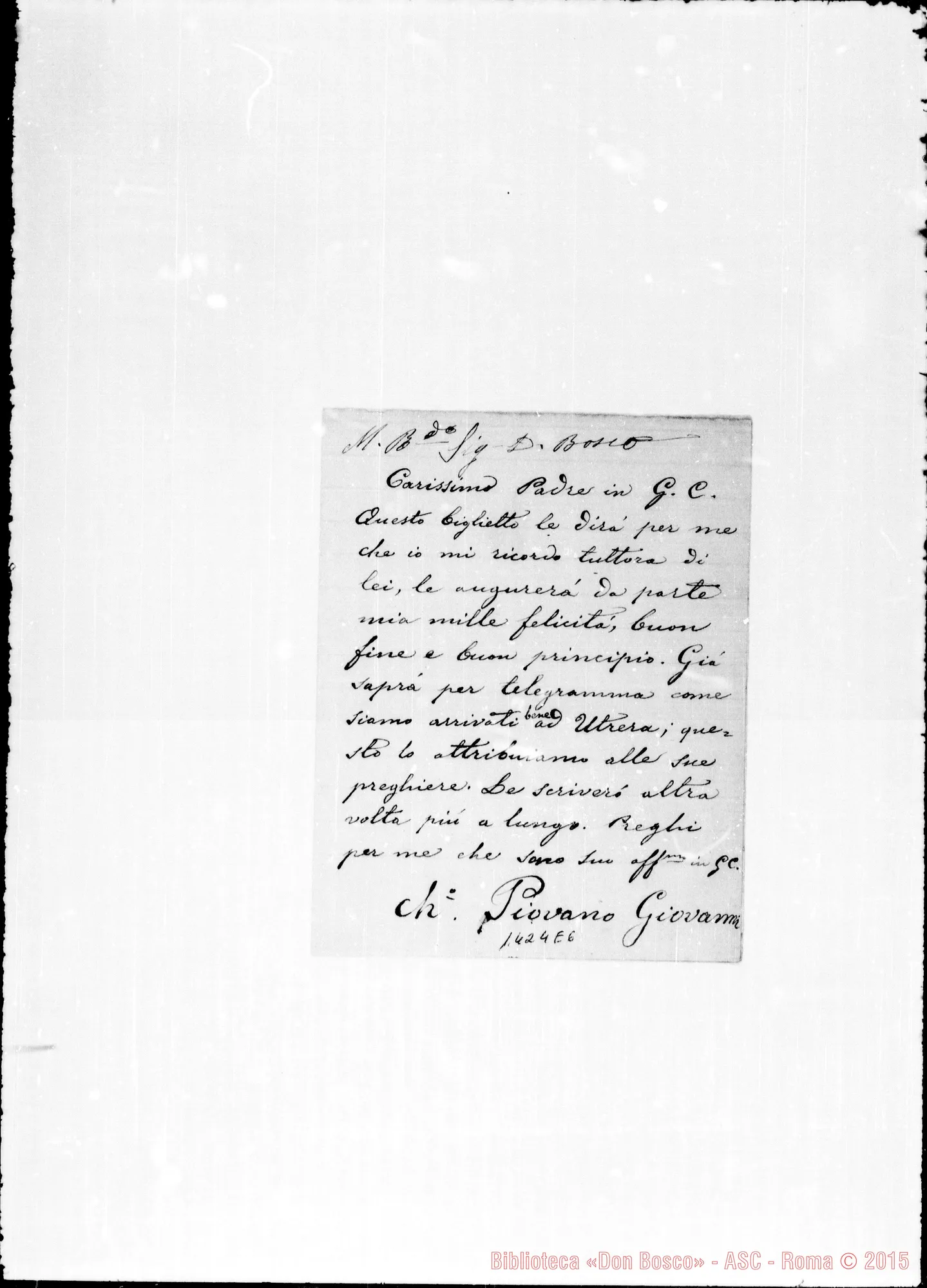 Fotogramma E 6 — Piovano Giovanni