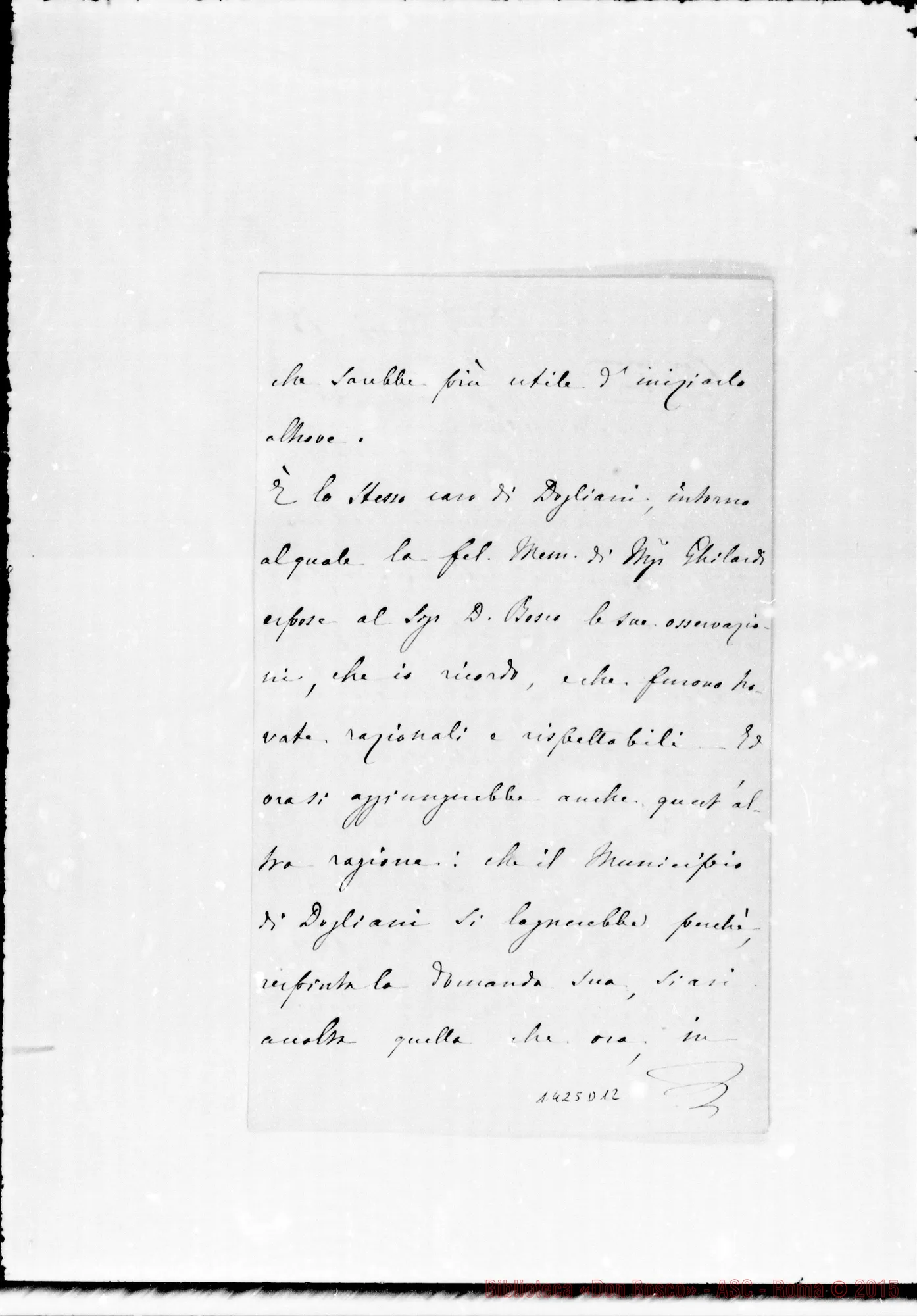 Fotogramma D 12 — Pozzi Placido