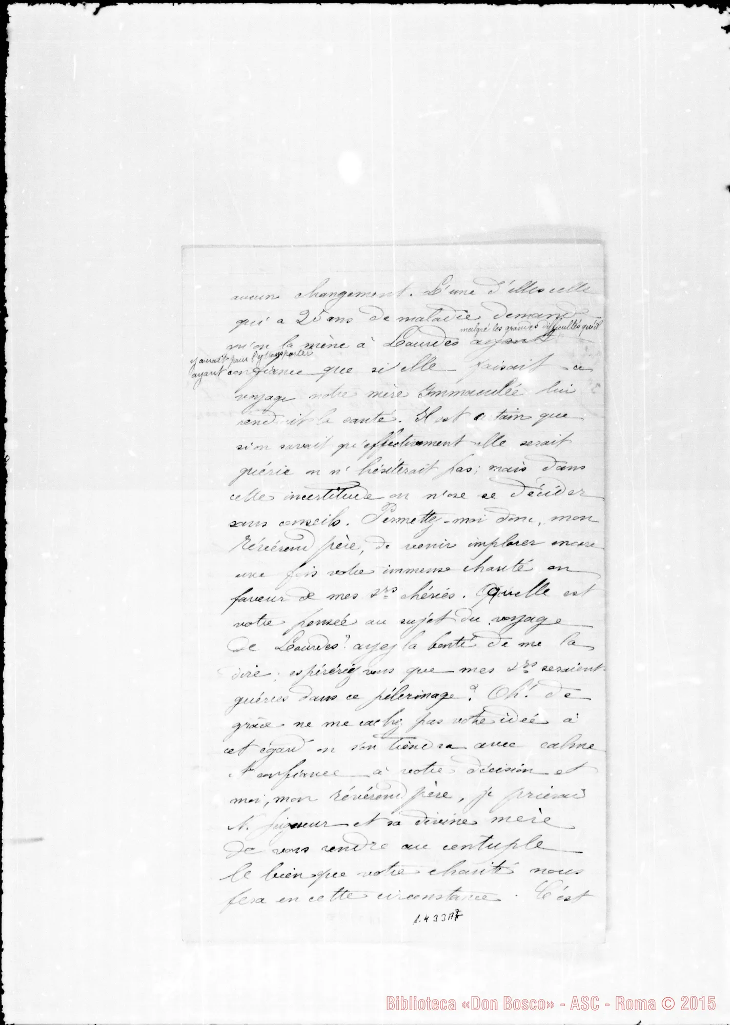 Fotogramma A 7 — Suor S. Lazzaro del Ss.mo Sacramento