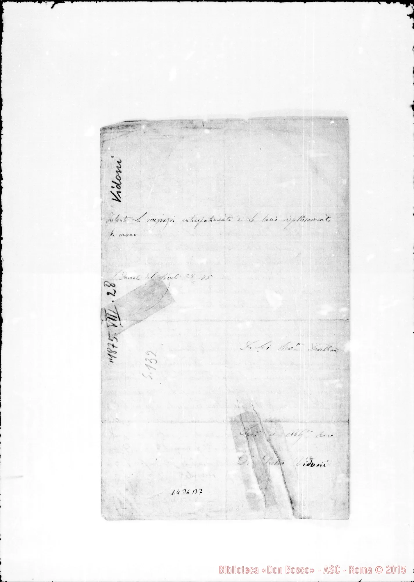 Fotogramma B 7 — Vidoni Pietro