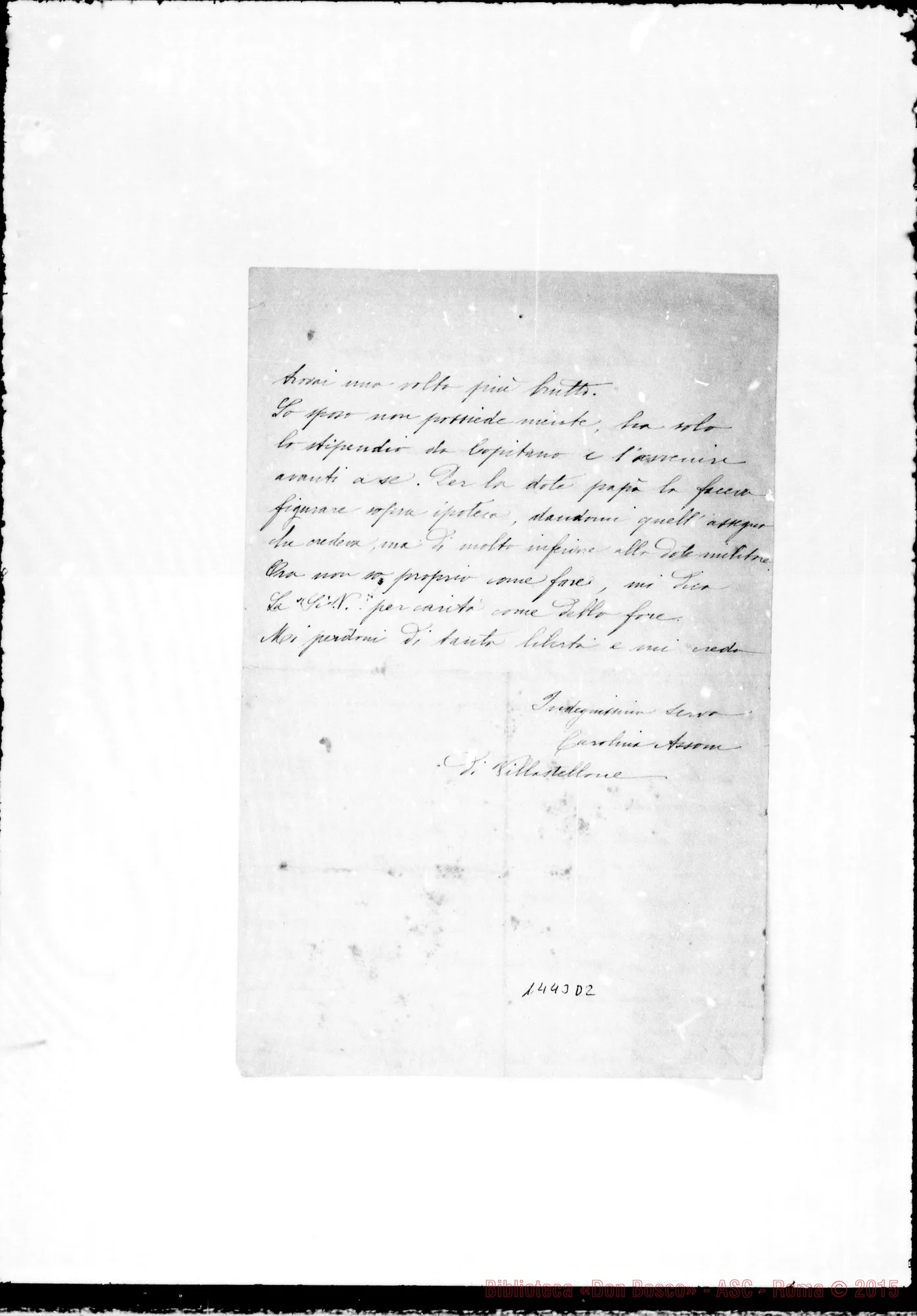 Fotogramma D 2 — Assom Carolina