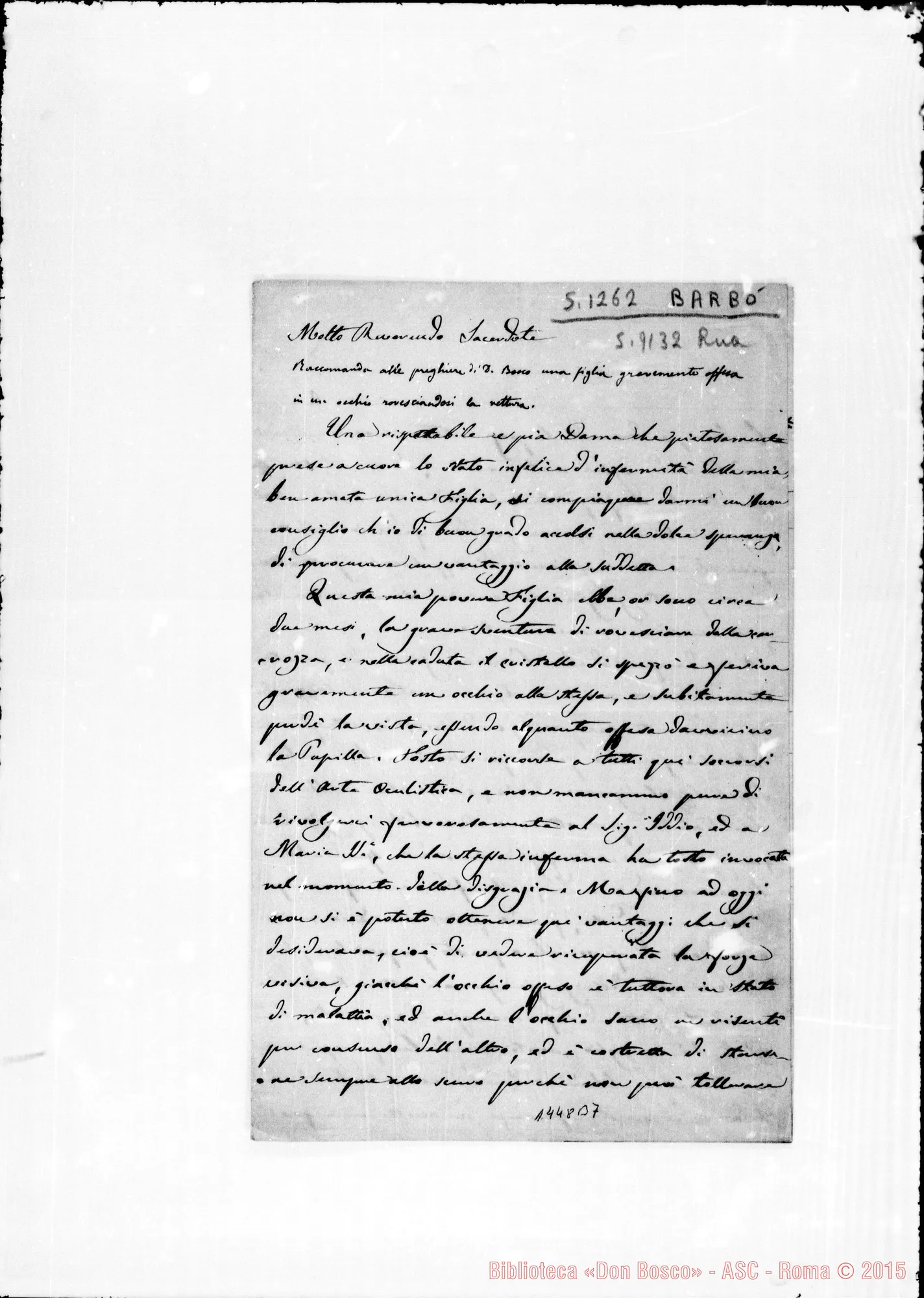 Fotogramma B 7 — Barbò Luigia
