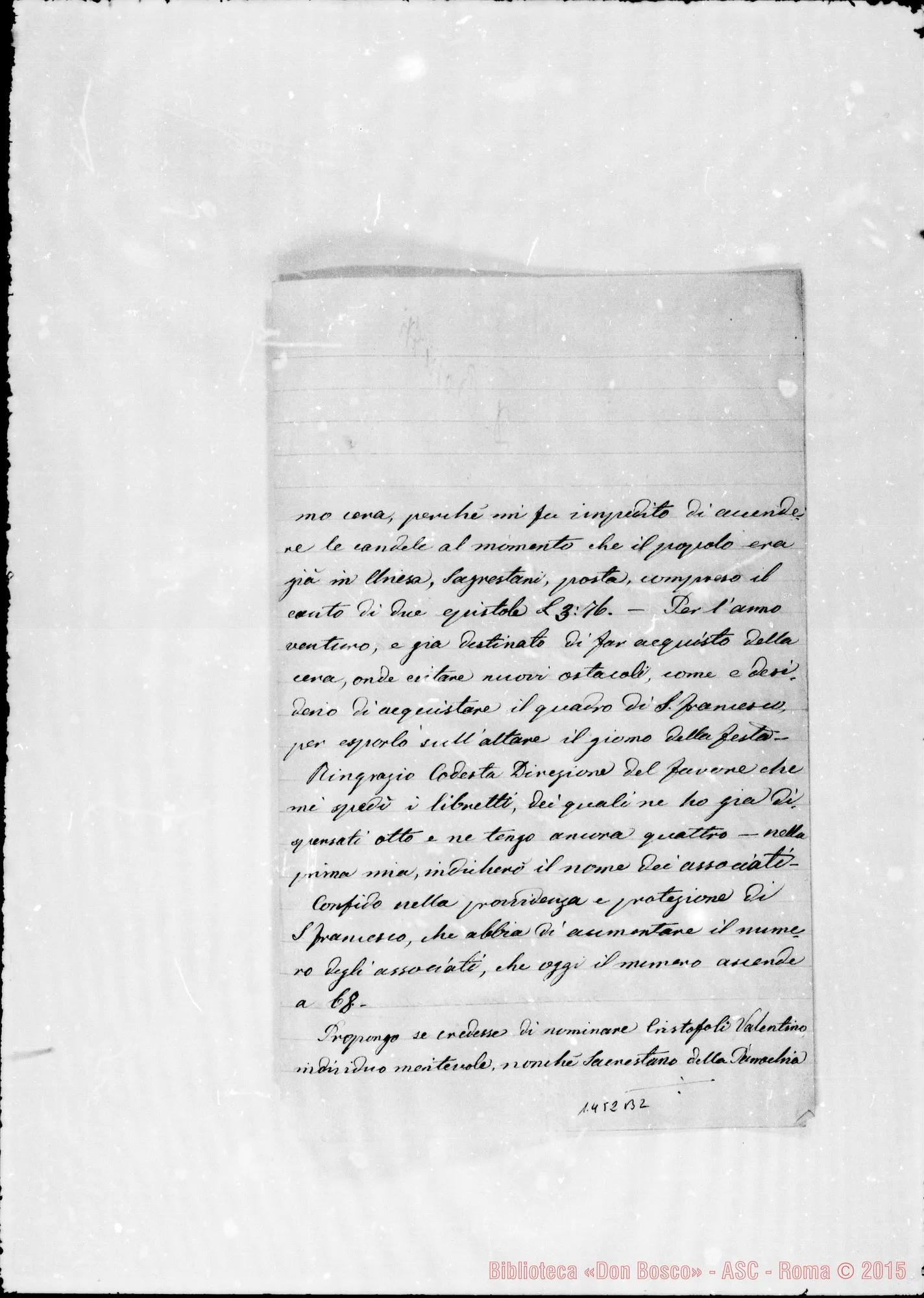 Fotogramma B 2 — Bernardino Girolamo Francesco
