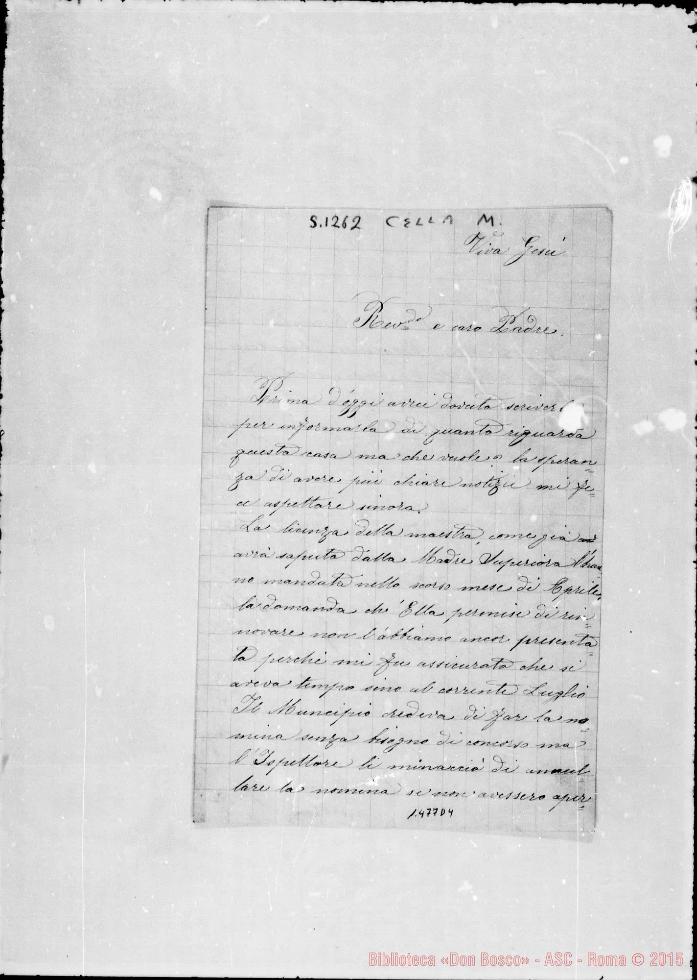 Fotogramma D 4 — Cella Maria