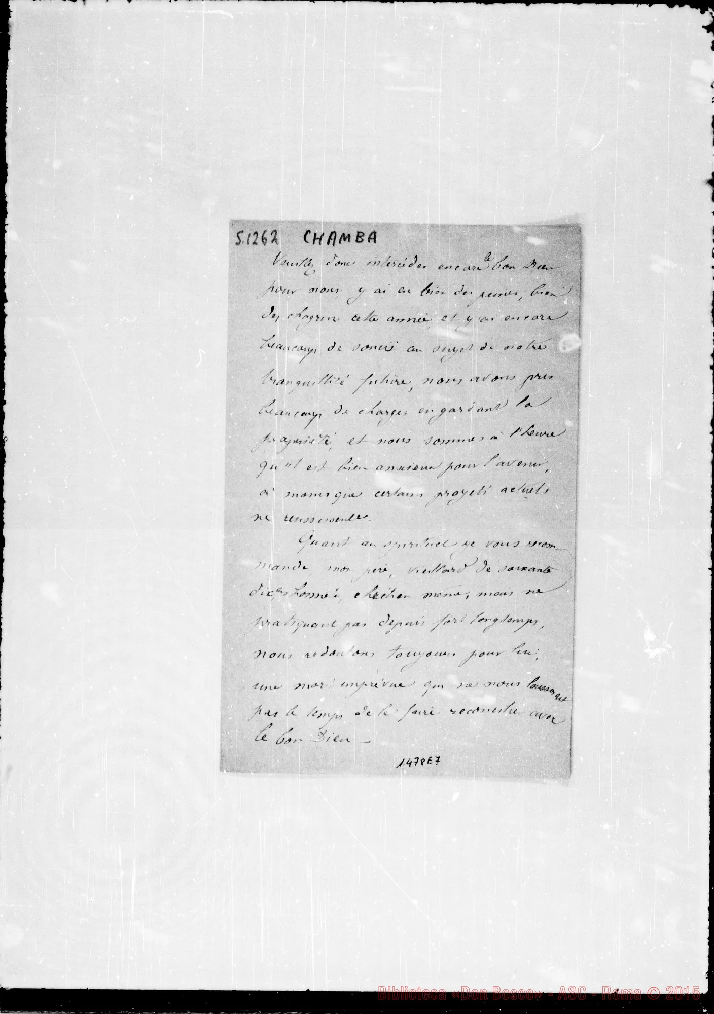 Fotogramma E 7 — Chamba Agostino