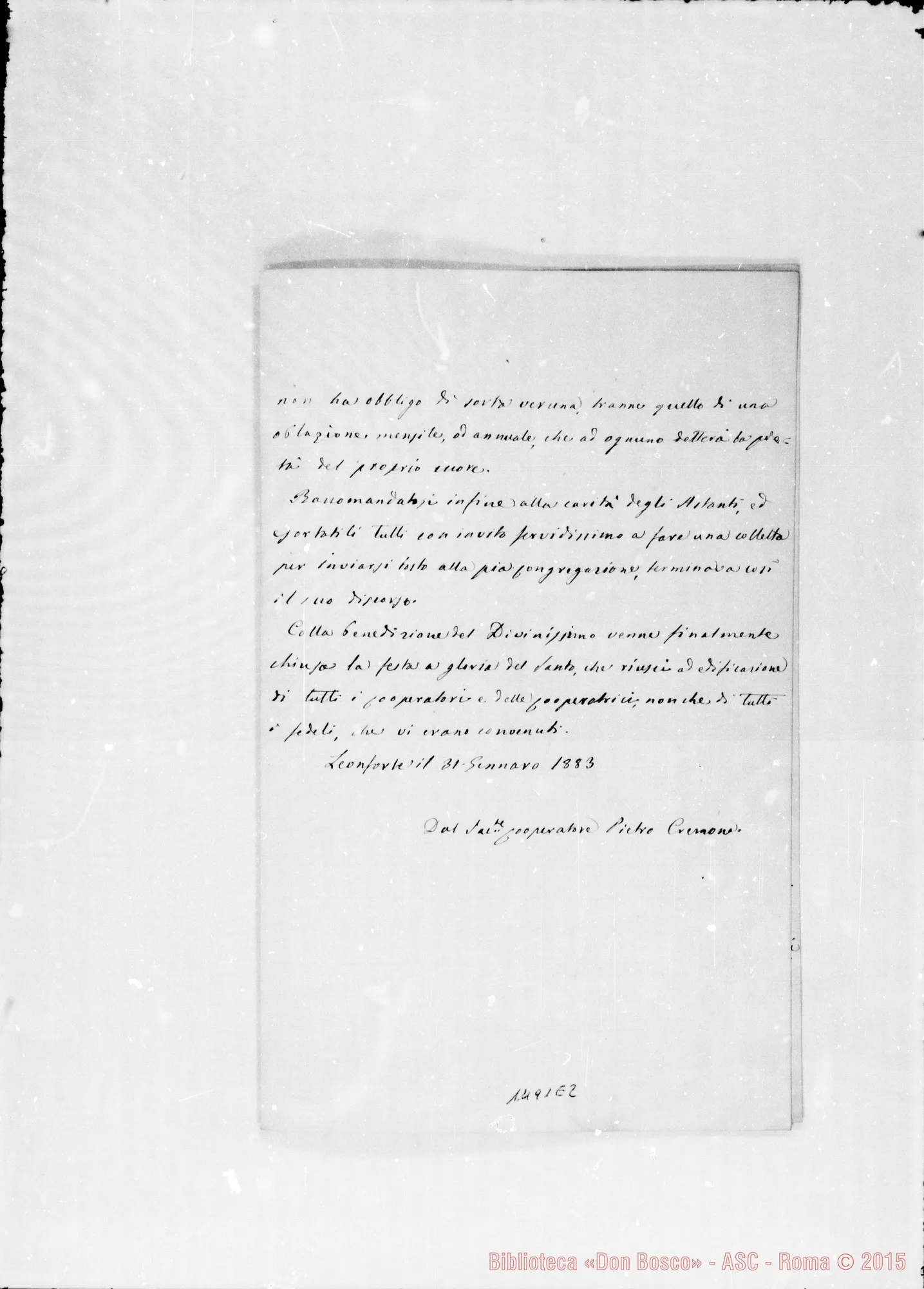 Fotogramma E 2 — Cremona Pietro