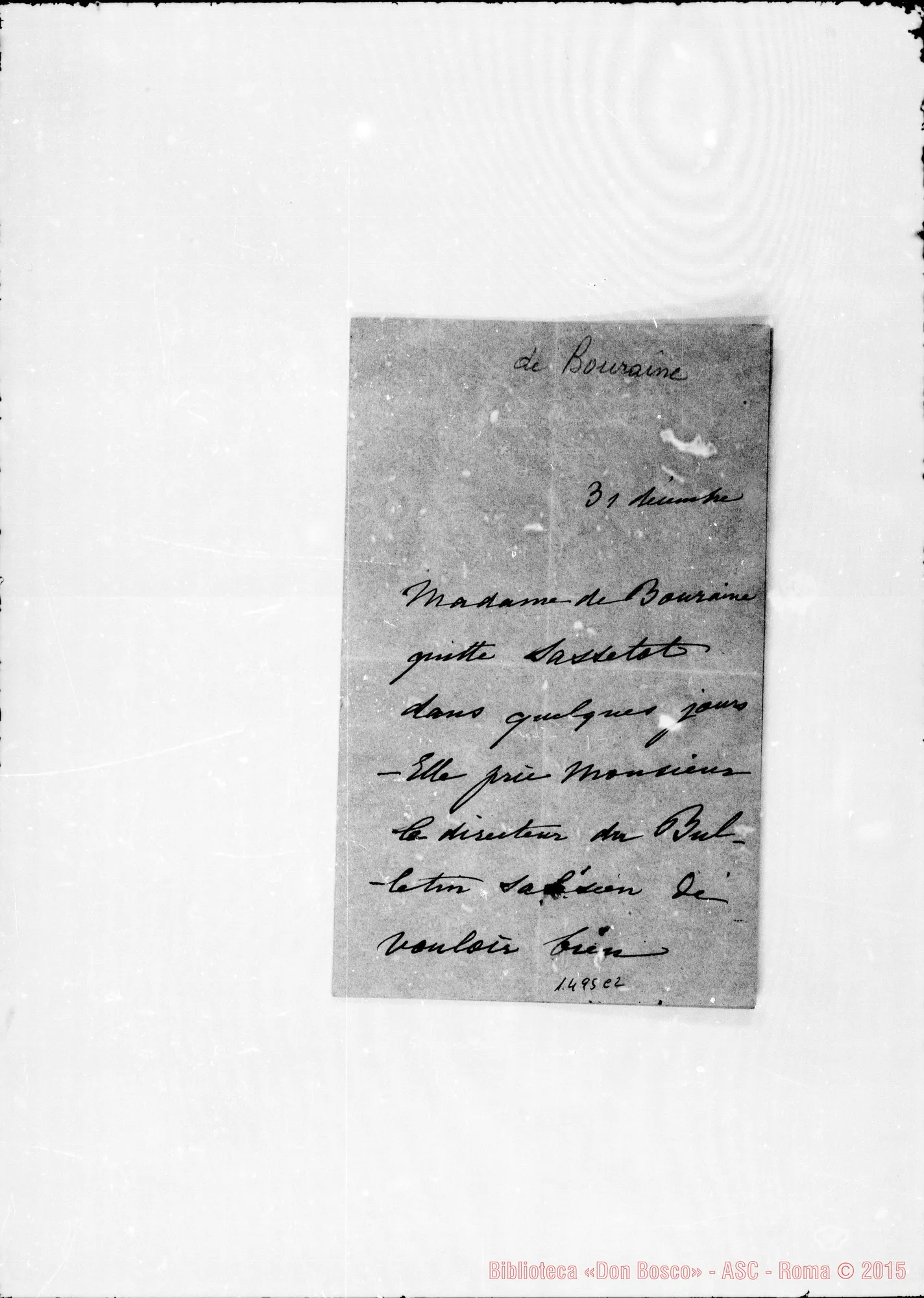 Fotogramma C 2 — De Bouraine