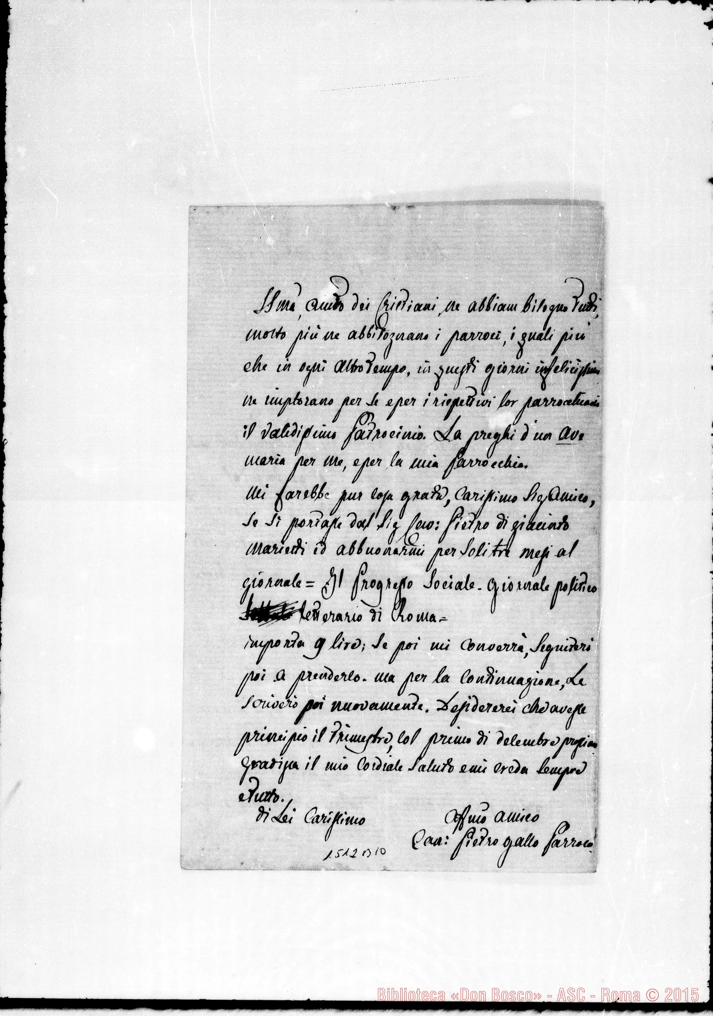 Fotogramma B 10 — Gallo Pietro (Alba)