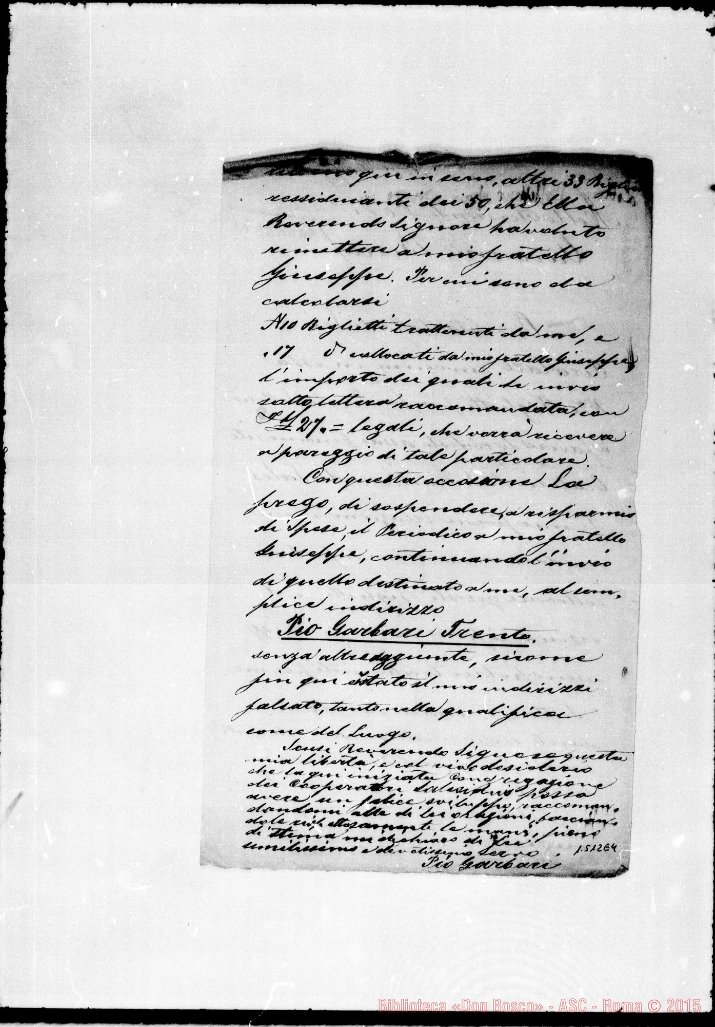 Fotogramma E 4 — Garbari Pio
