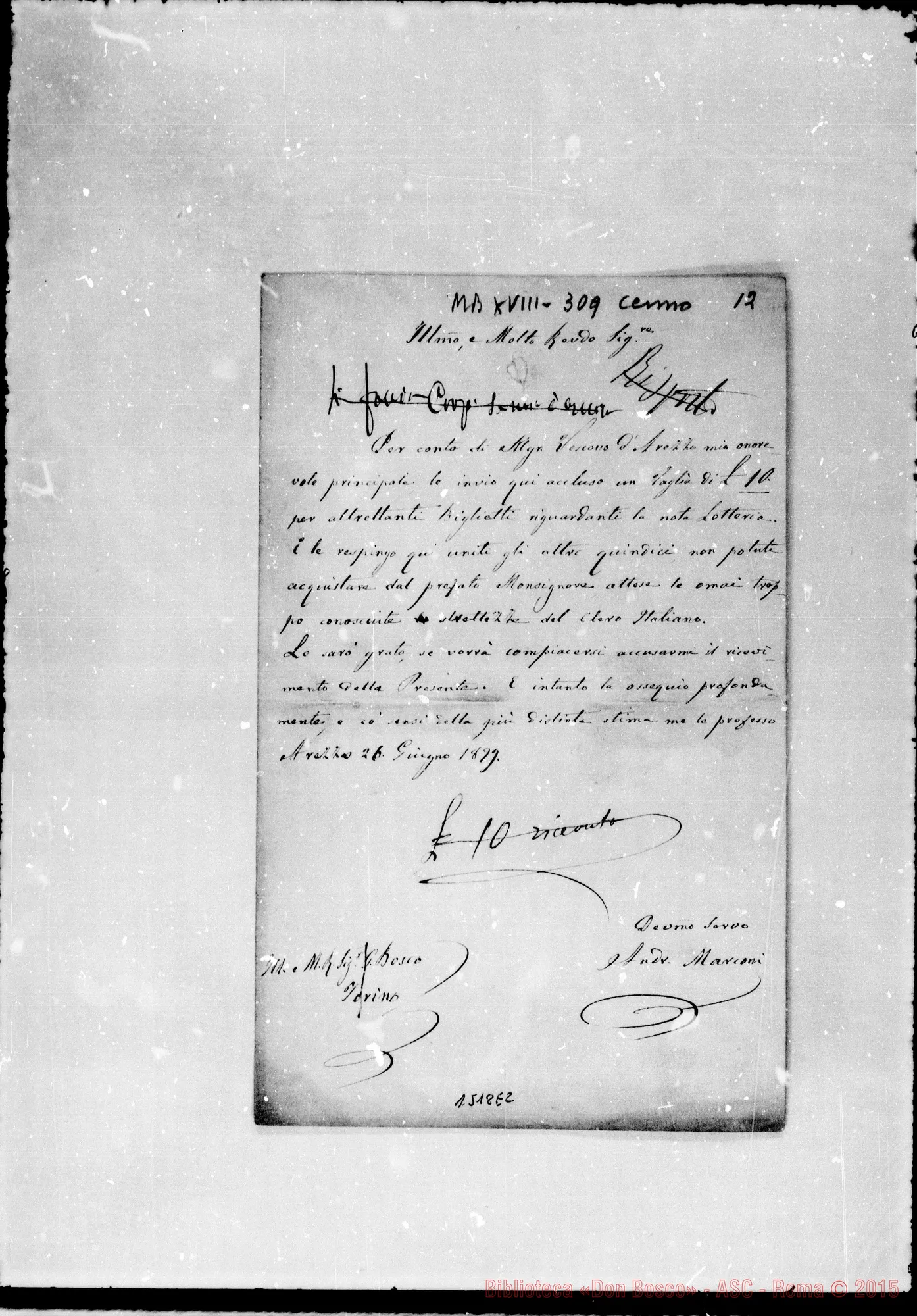 Fotogramma E 2 — Giusti Giuseppe