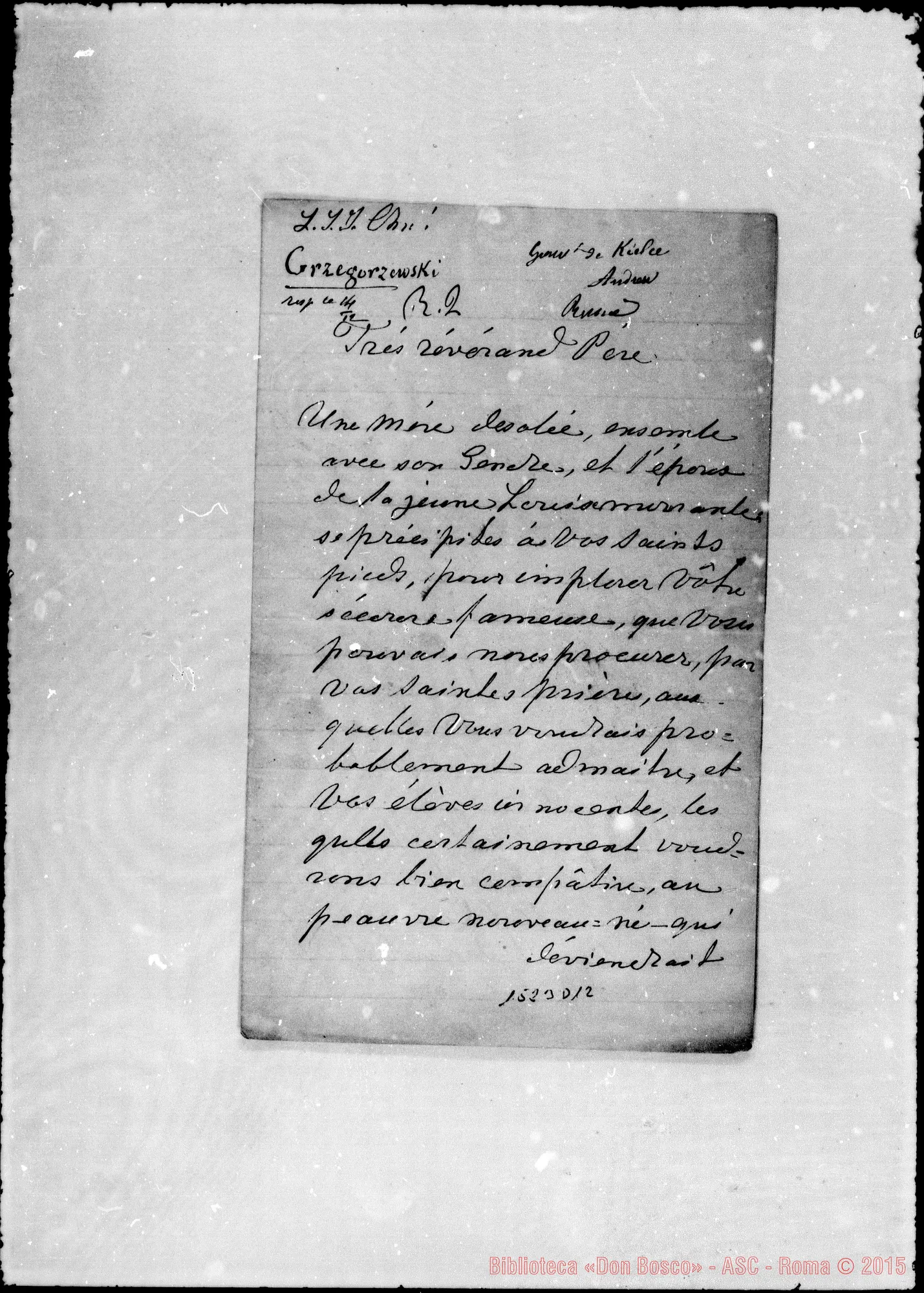 Fotogramma D 12 — Grzegorzewski Aleksander