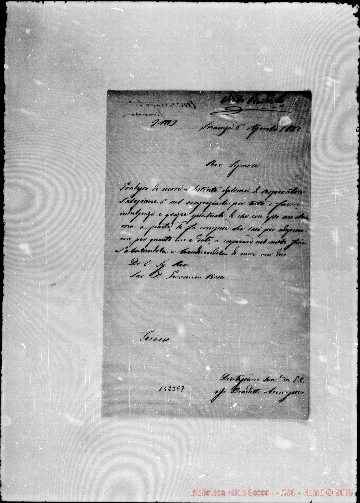 Fotogramma E 7 — Guarnieri La Vecchia Benedetto