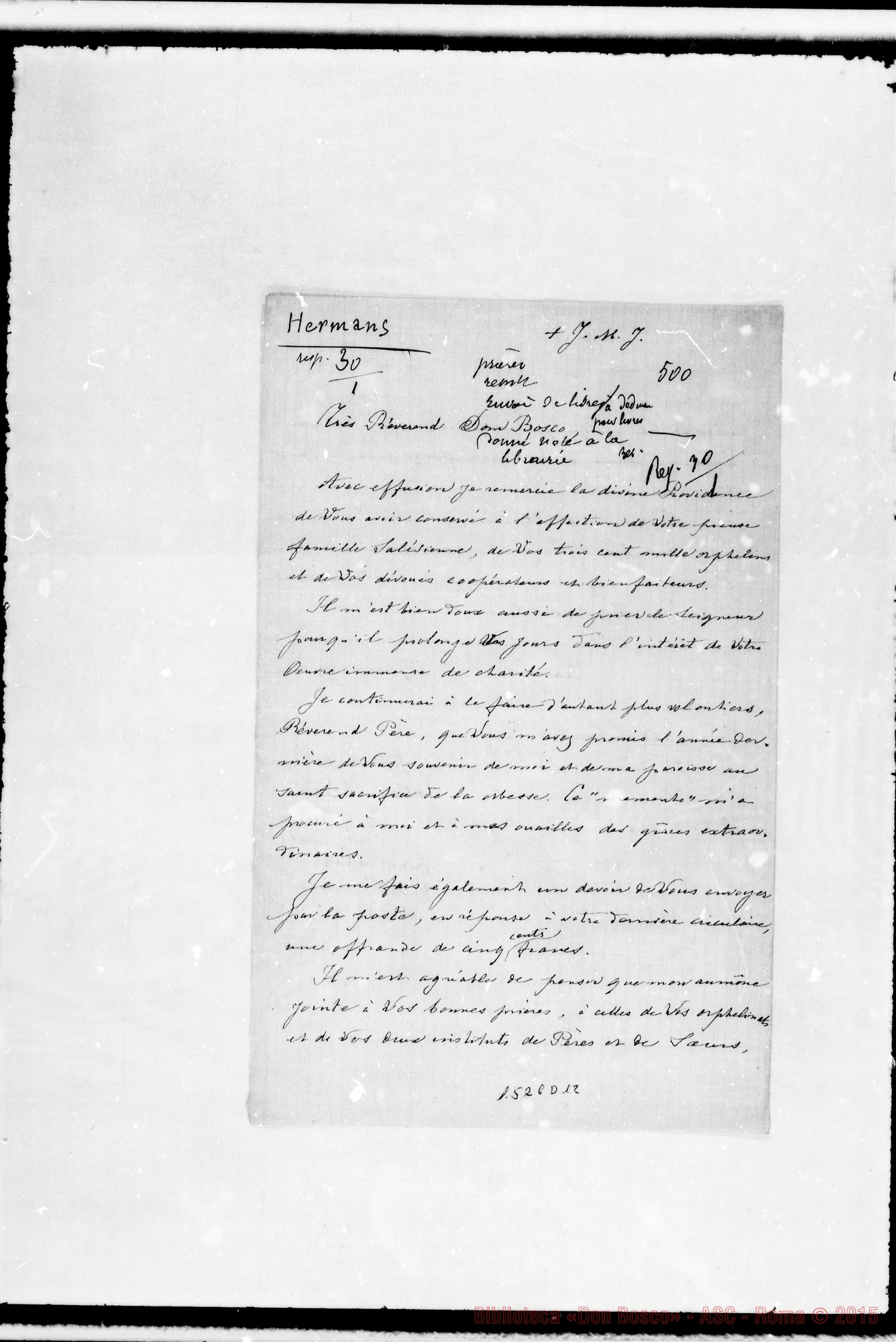 Fotogramma D 12 — Hermans Giovanni Michele