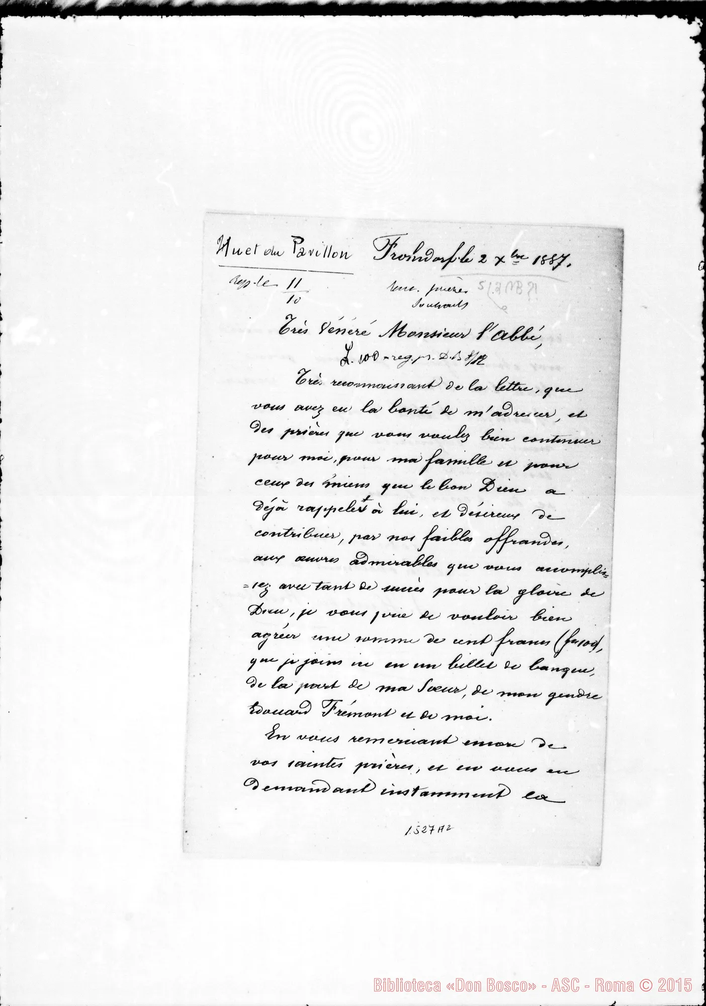 Fotogramma A 2 — Huet A. du Pavillon