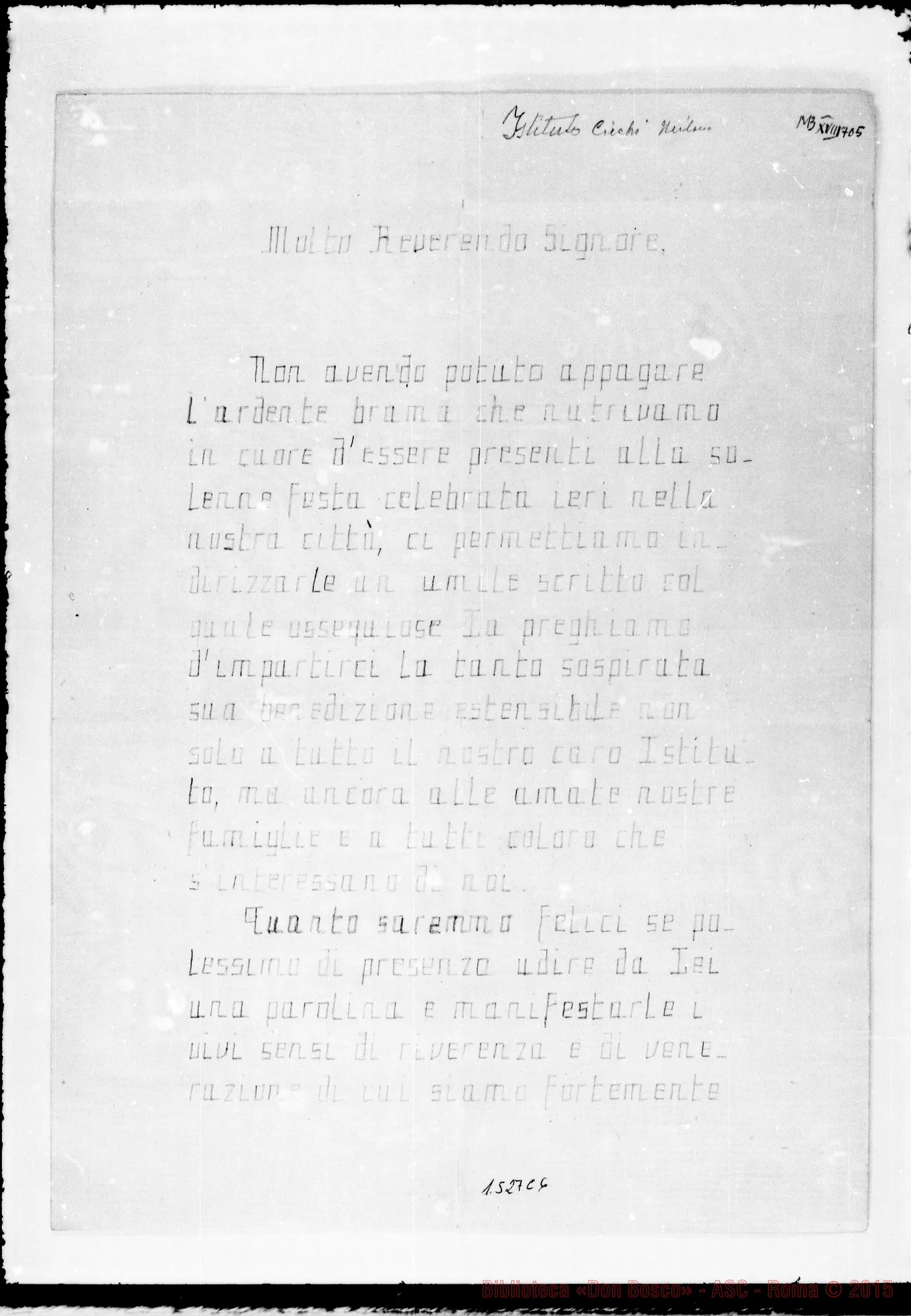Fotogramma C 6 — Istituto ciechi di Milano. Acclusa un’altra