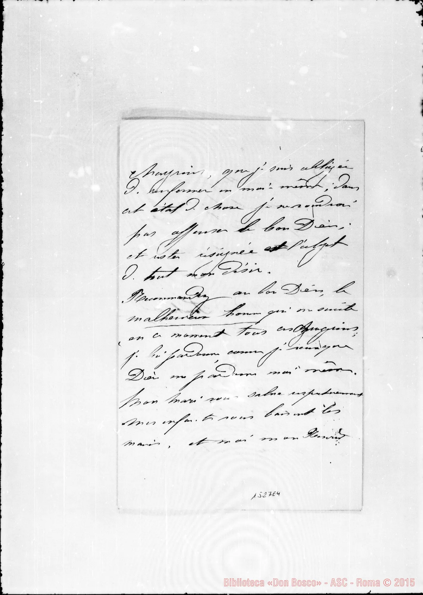 Fotogramma E 6 — » » . Allegata alla lettera di Jacuzzi