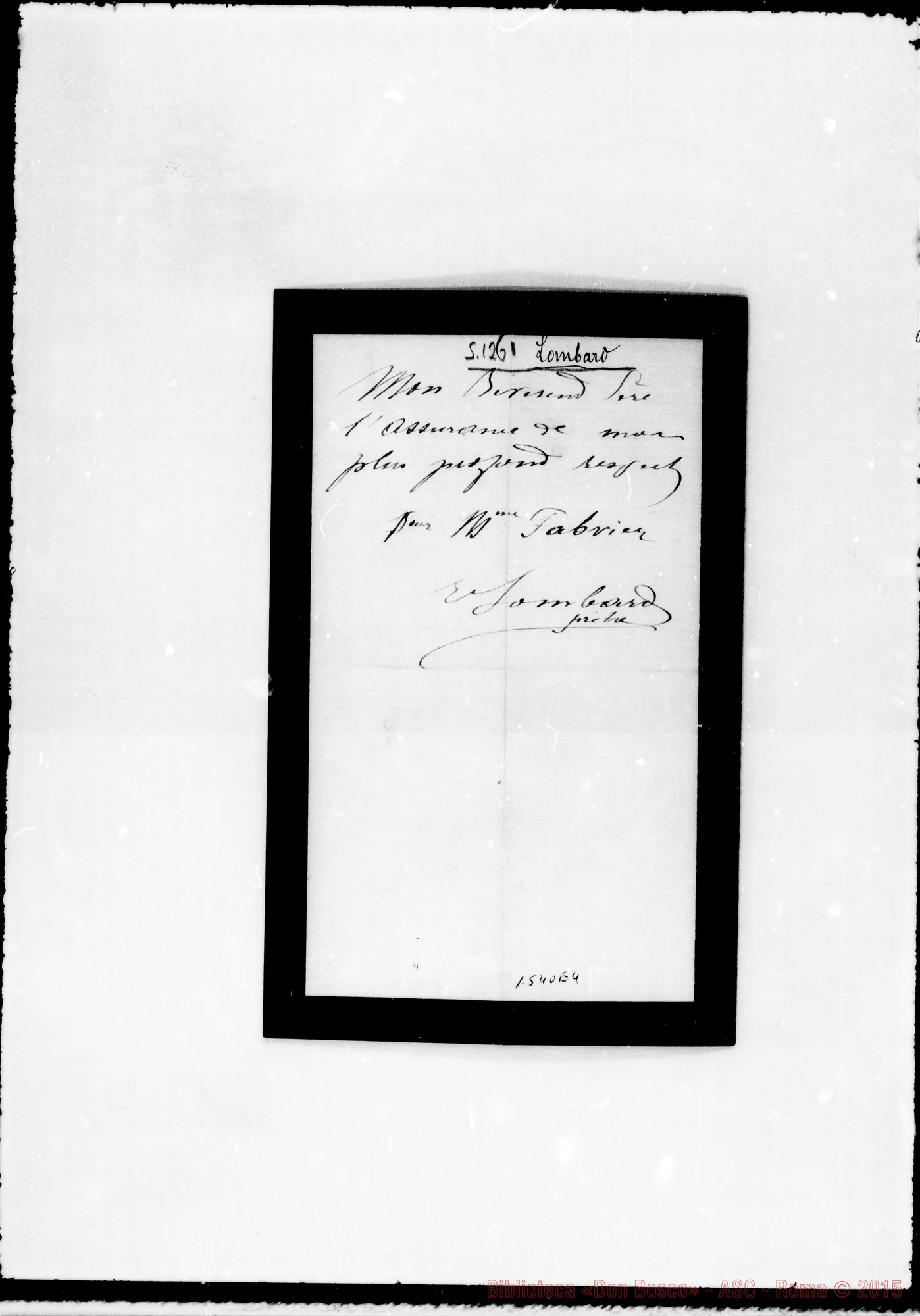 Fotogramma E 4 — Lombard