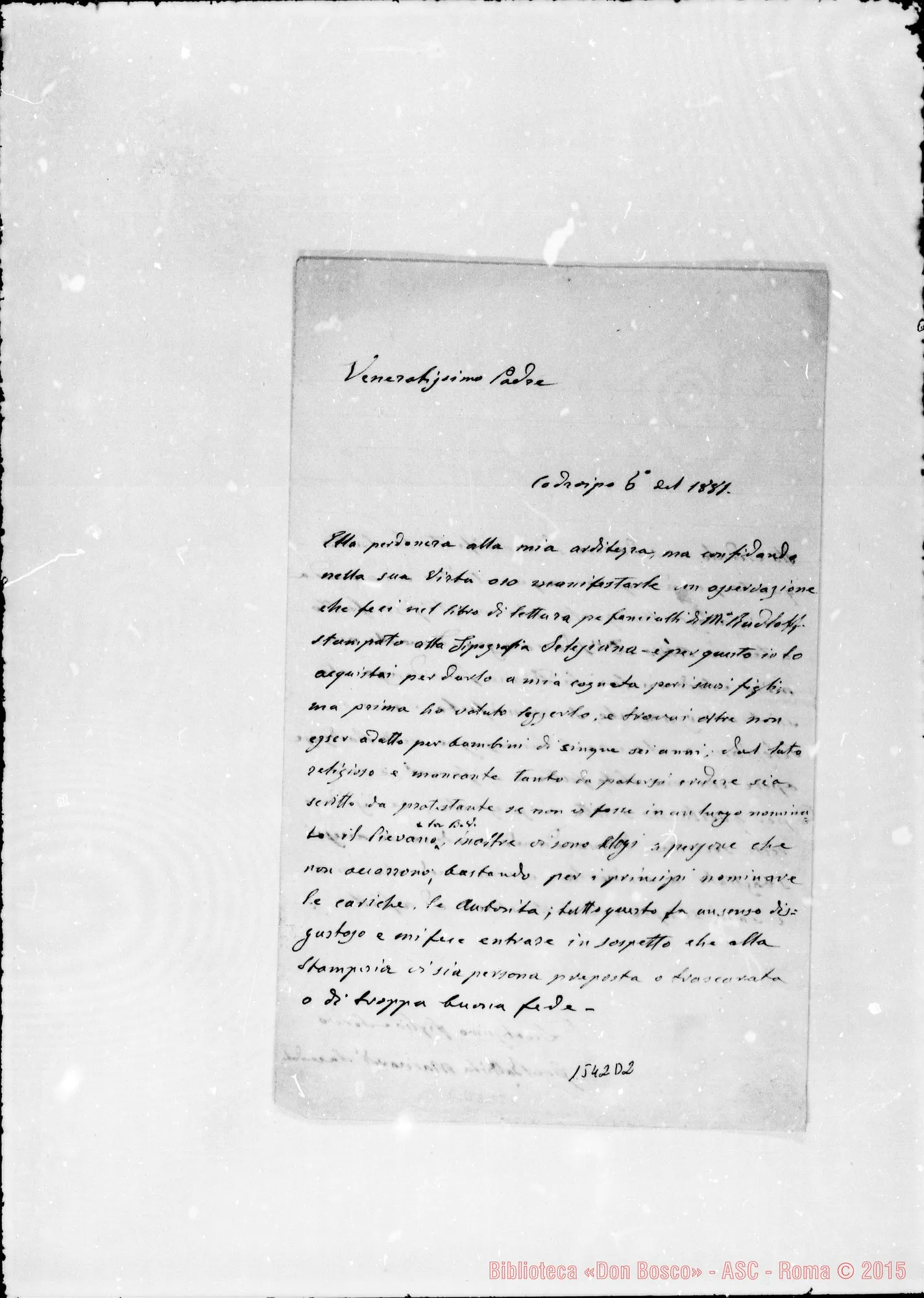 Fotogramma D 2 — Mainardi Giov. Battista