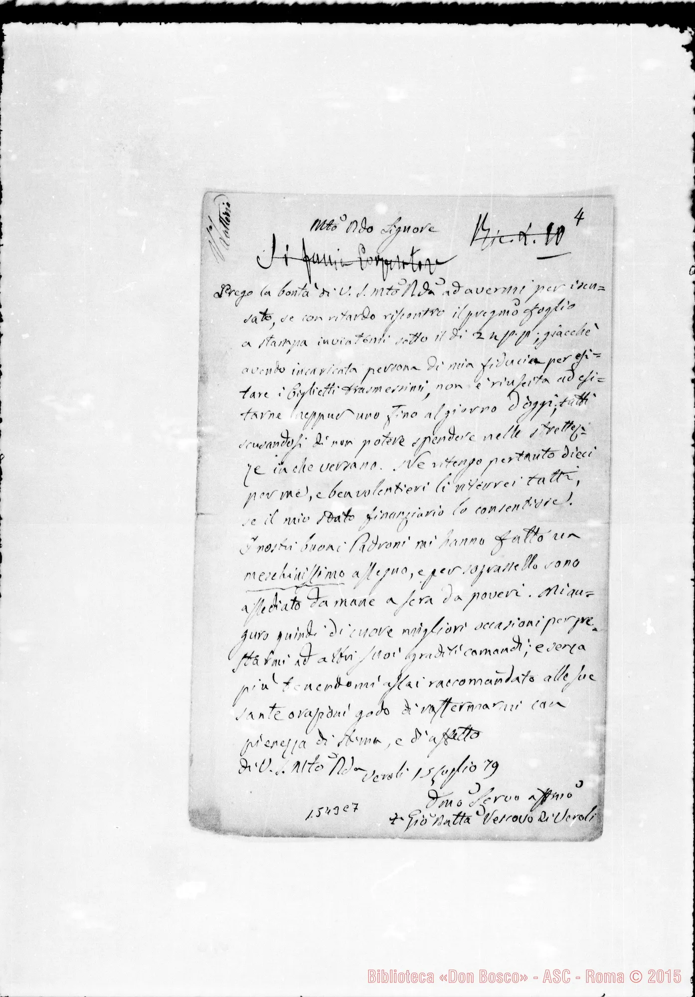 Fotogramma C 7 — Maneschi Giov. Battista