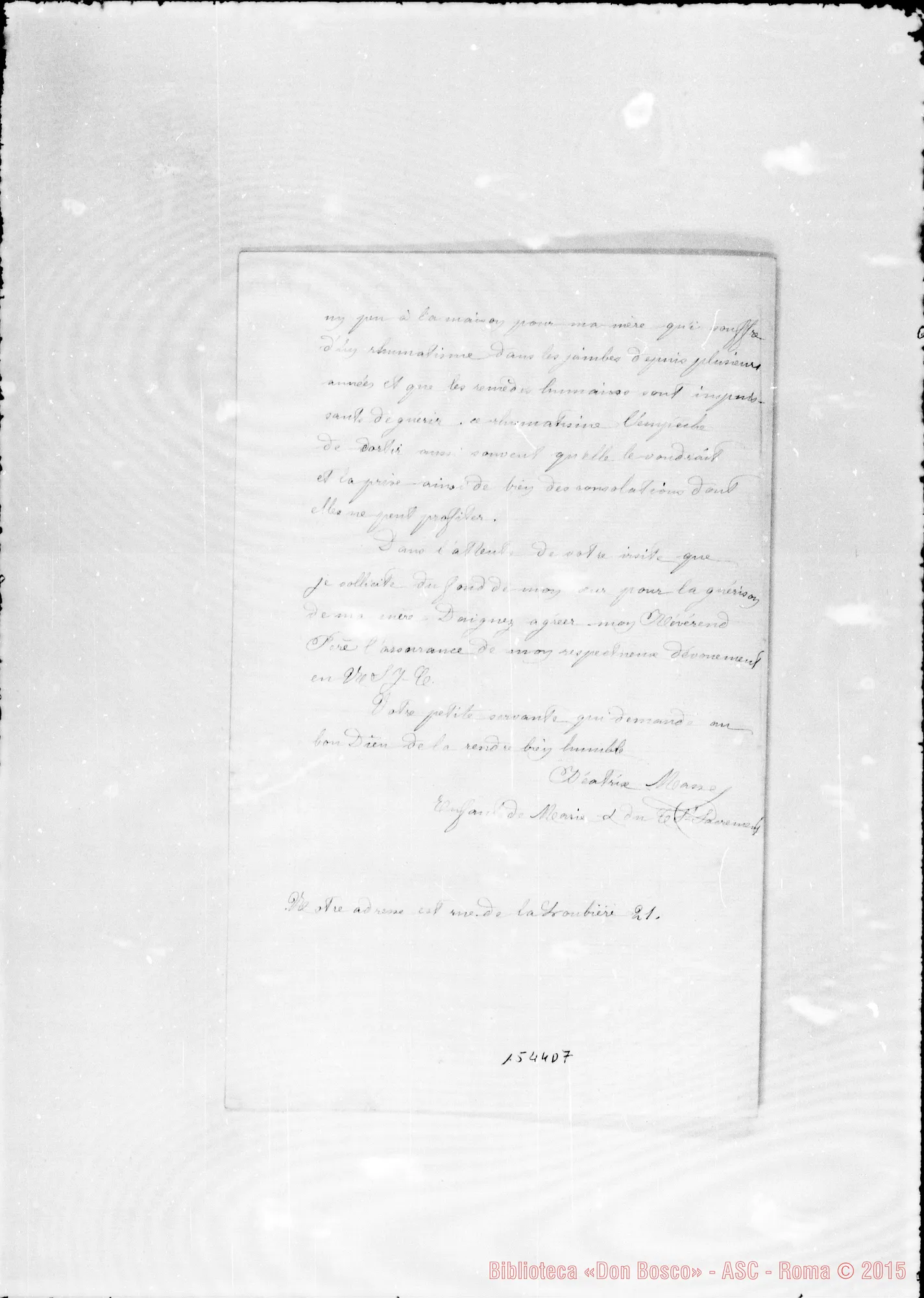 Fotogramma D 7 — Massè Beatrice