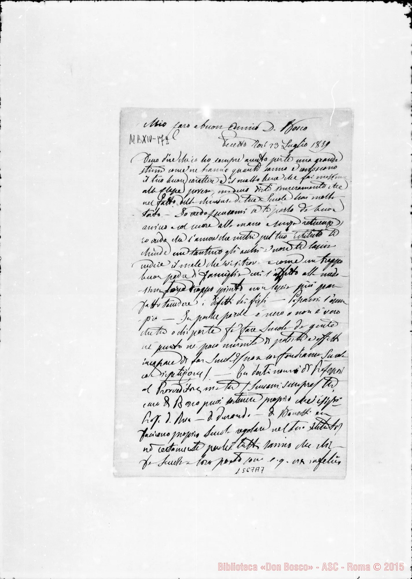 Fotogramma A 7 — Rho Angelo